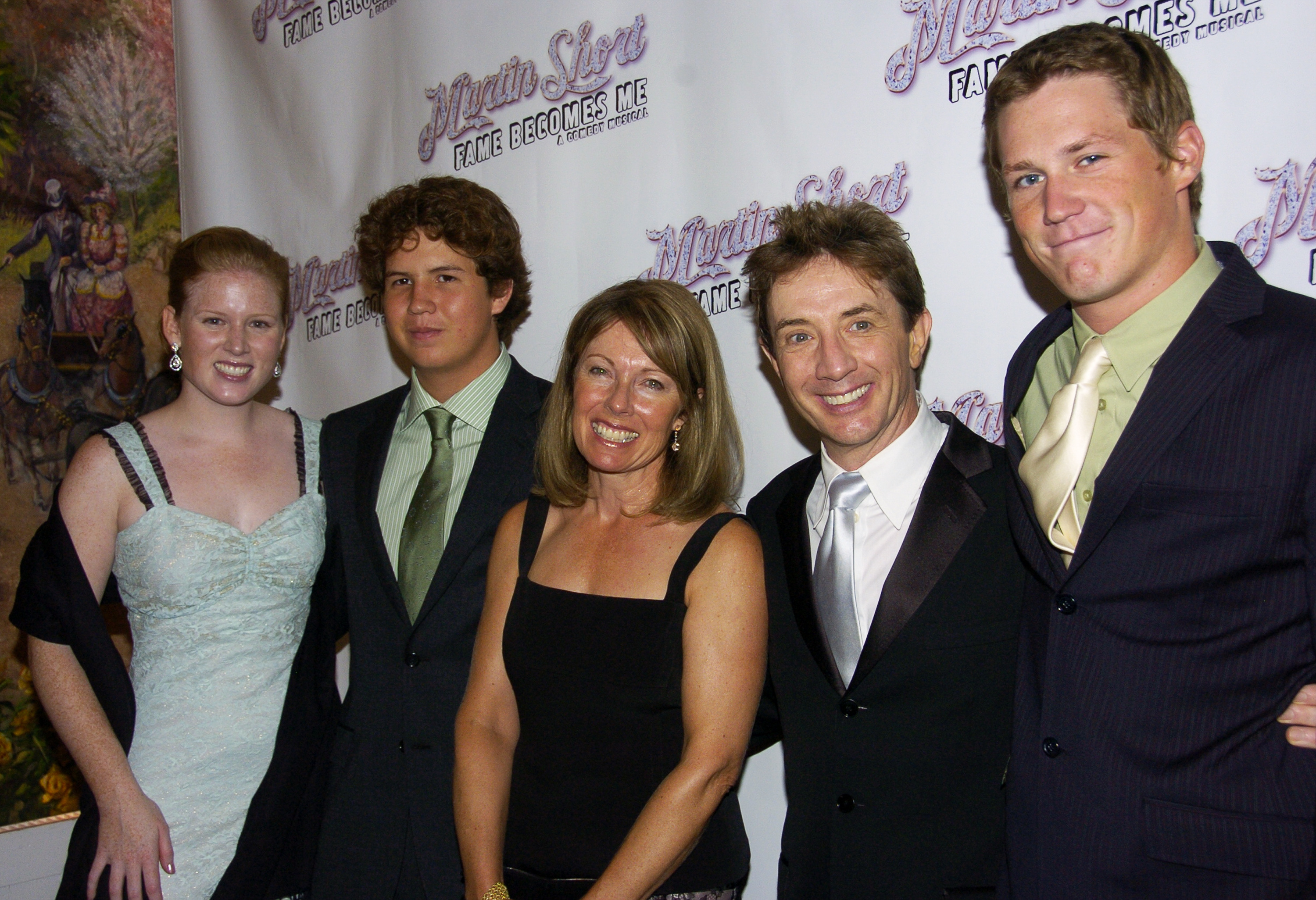 Katherine, Henry, Nancy, Martin and Oliver Short attend the "Martin Short: Fame Becomes Me" opening night after party at Tavern on the Green on August 17, 2006, in New York City | Source: Getty Images