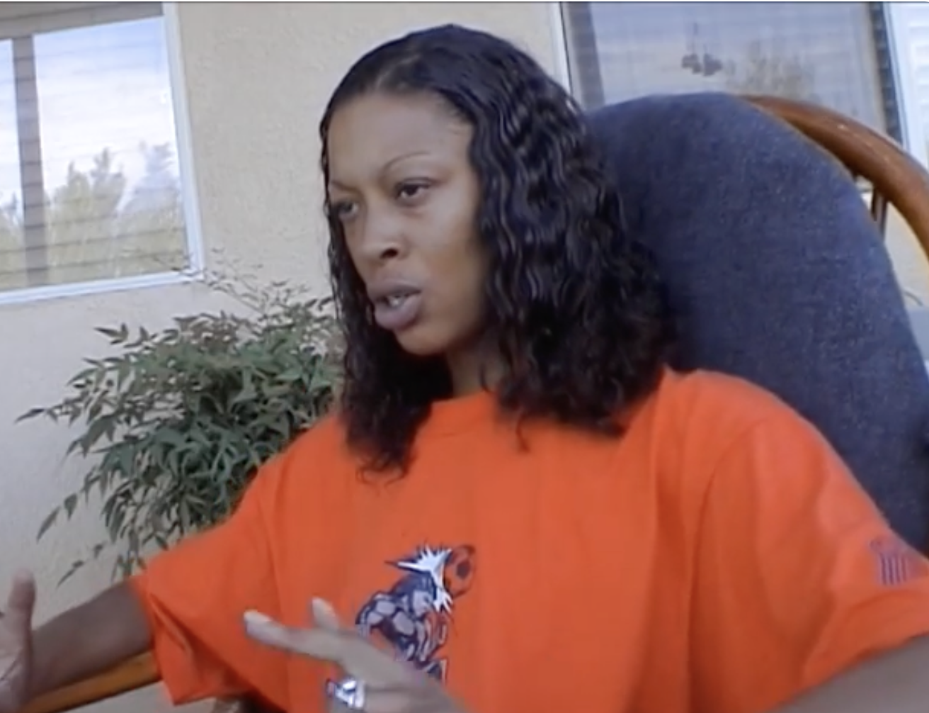 LaToya Young seen in a video dated August 13, 2013 | Source: YouTube/@WiggaWreckordsDotCom