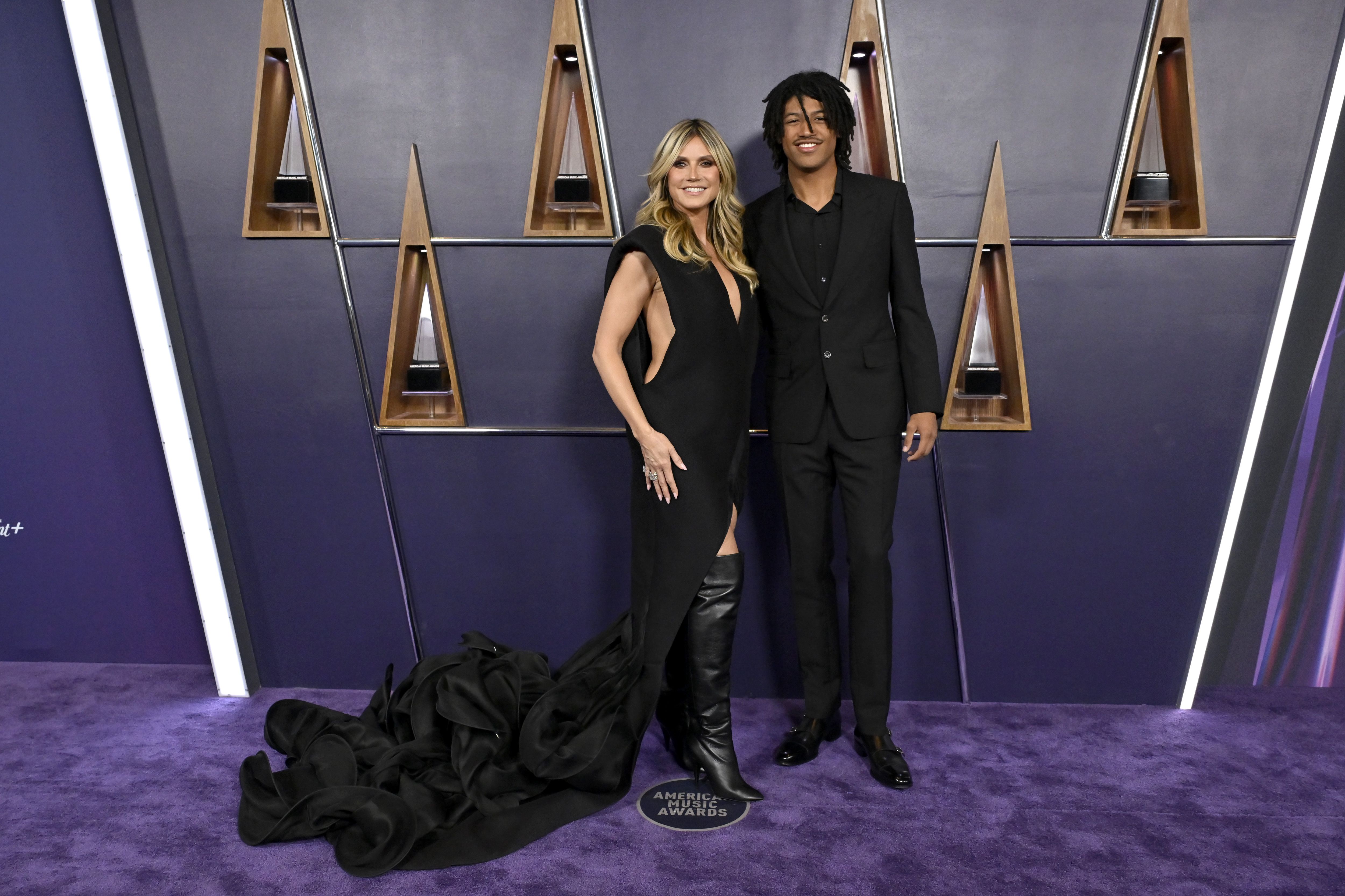 Heidi Klum and Henry Samuel attend the 2025 American Music Awards at Fontainebleau Las Vegas on May 26, 2025, in Las Vegas, Nevada. | Source: Getty Images