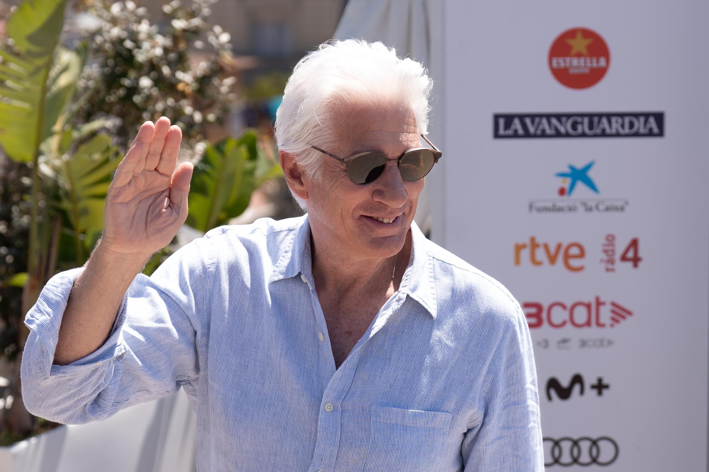 Richard Gere appeared at the BCN Film Fest in Barcelona in April 2025, several months after relocating to Spain with his wife, Alejandra Silva, and their family. | Source: Getty Images