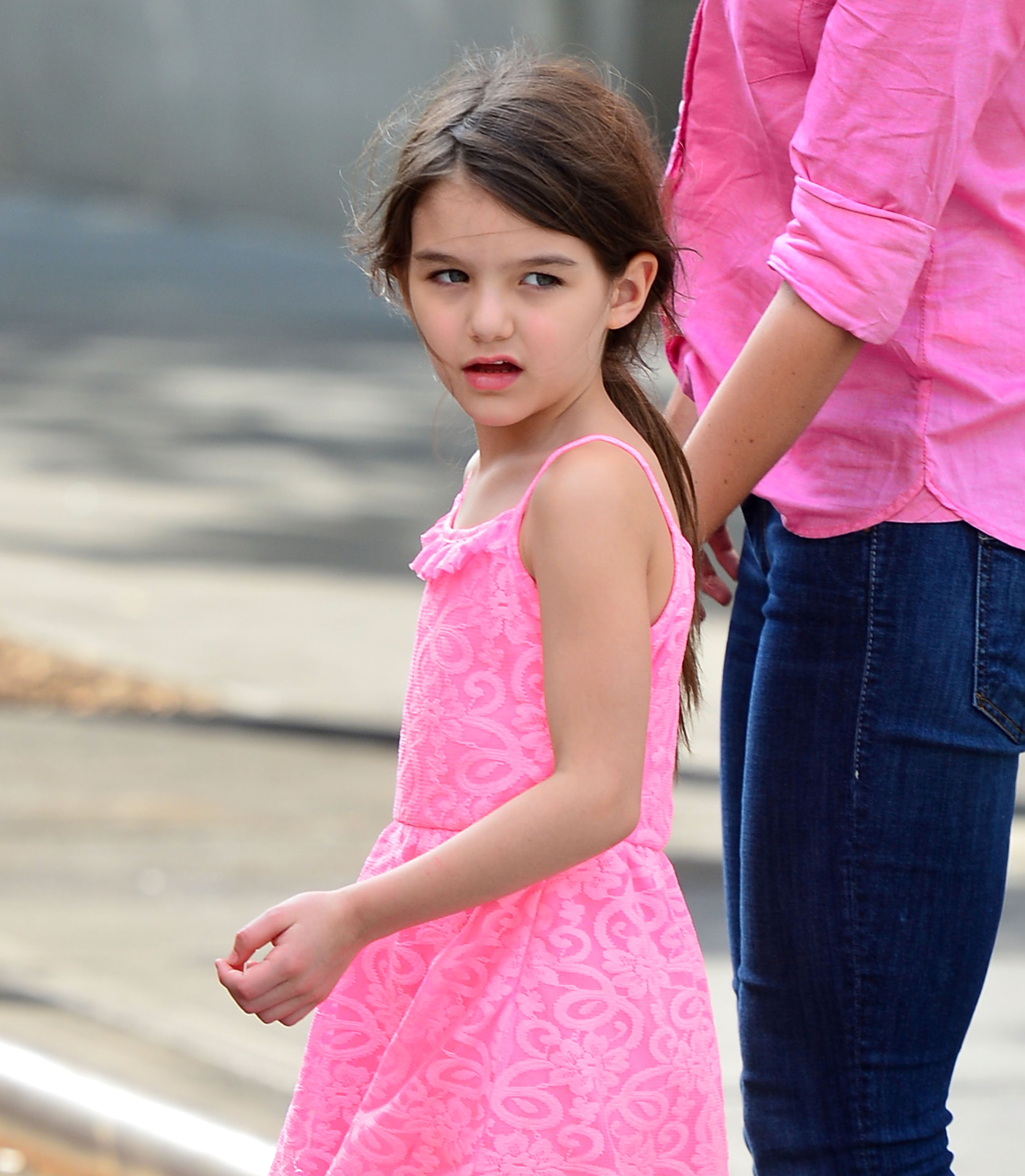 The couple often shared their excitement about raising Suri, whom they welcomed during their six-year marriage. | Source: Getty Images