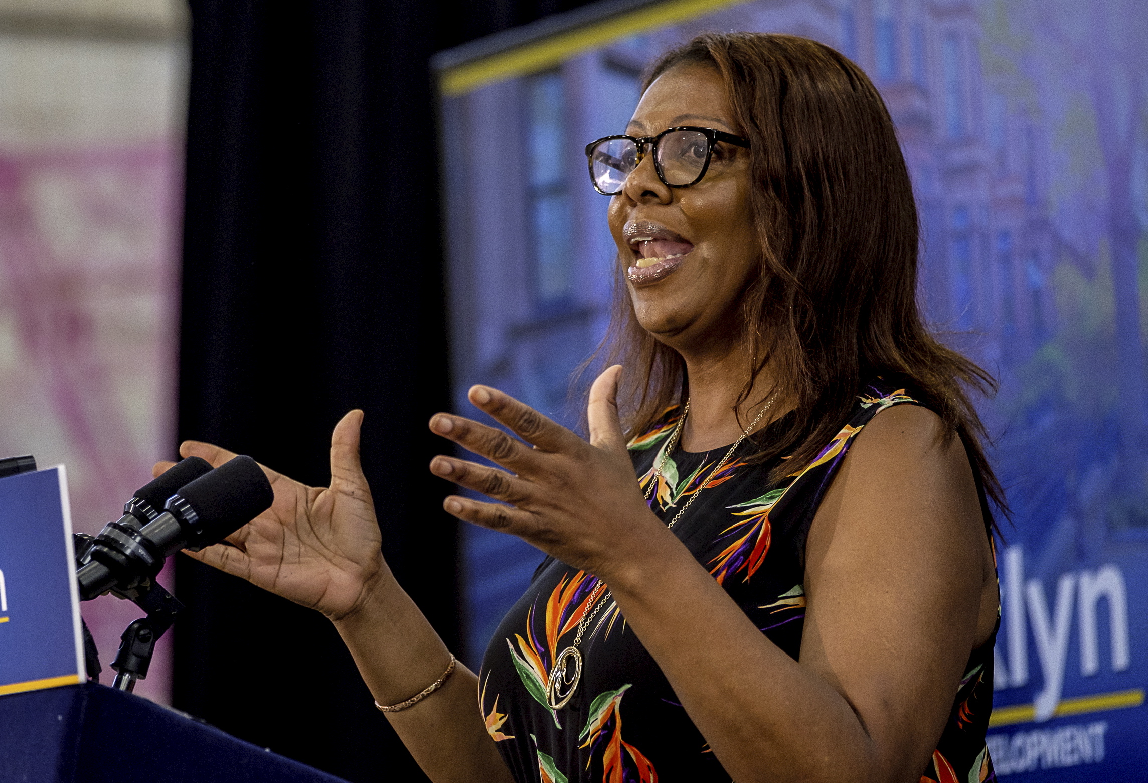 Letitia James. | Source: Getty Images