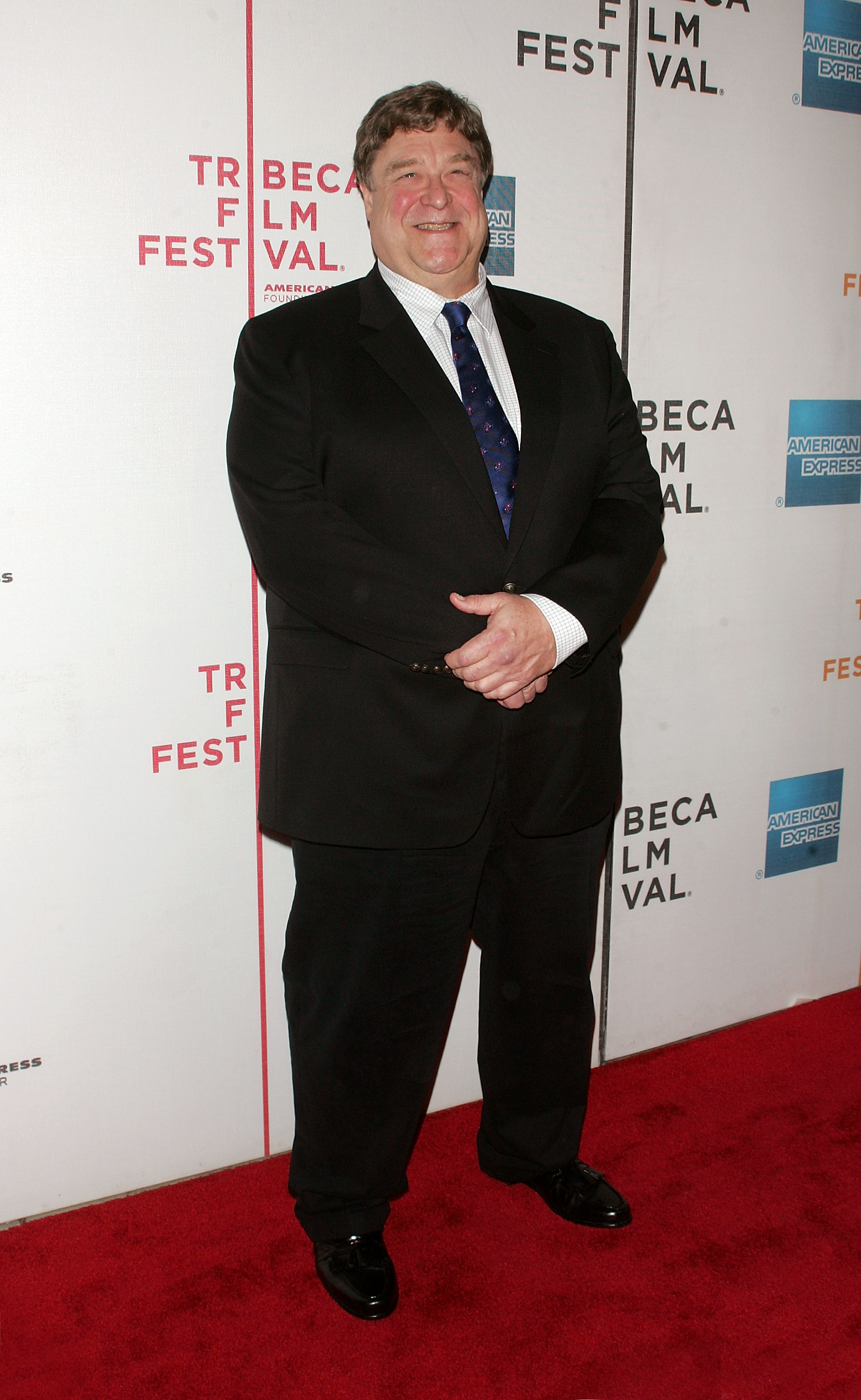 In May 2008, John Goodman appeared at the Tribeca Film Festival premiere of Speed Racer in New York, marking one of his early public appearances after seeking treatment for alcohol addiction.