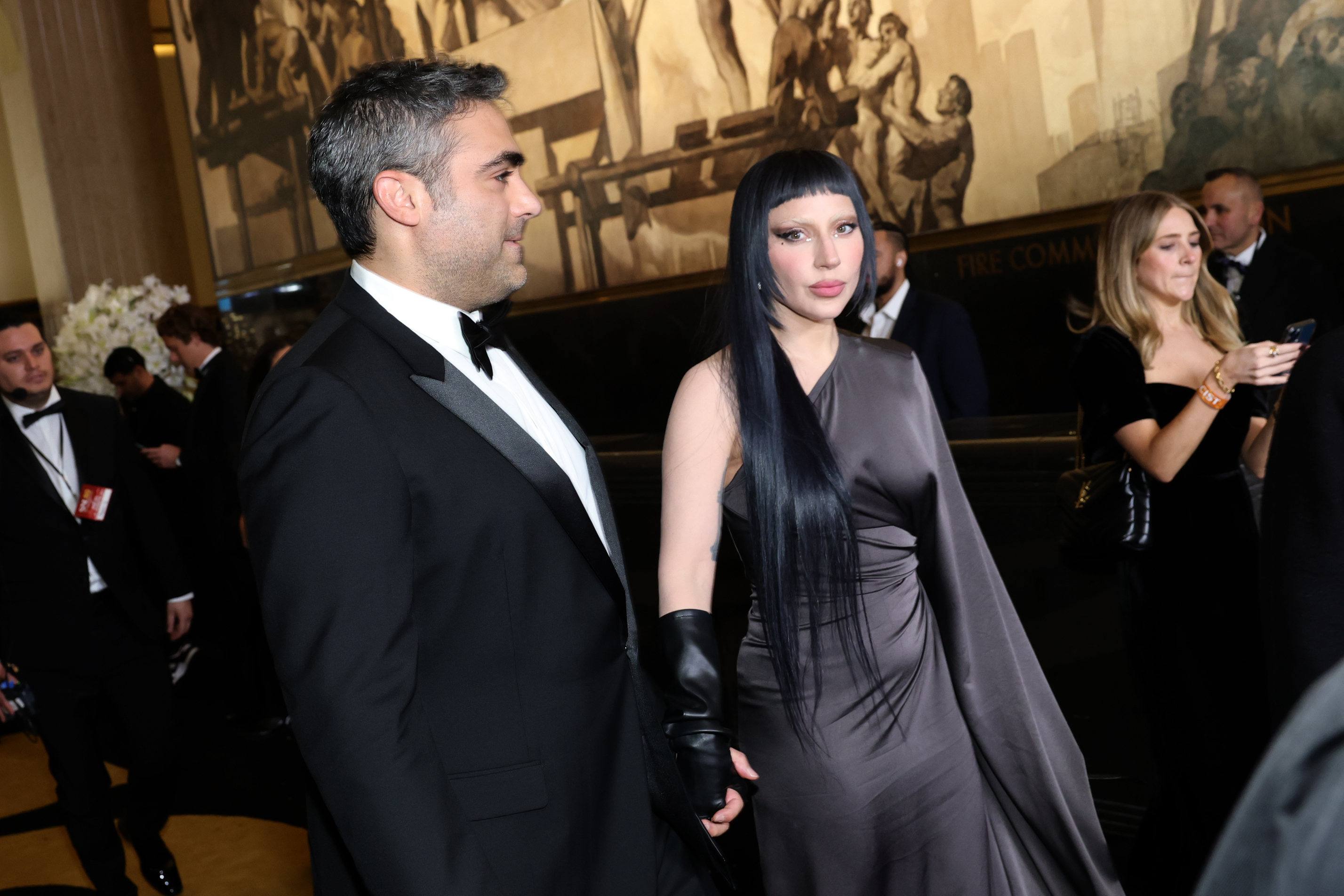 Gaga and Polansky attended "SNL50: The Anniversary Special" together in New York City in February 2025. Later that year, Gaga spoke publicly about their engagement and revealed that Polansky proposed after a rock-climbing trip in Utah. | Source: Getty Images