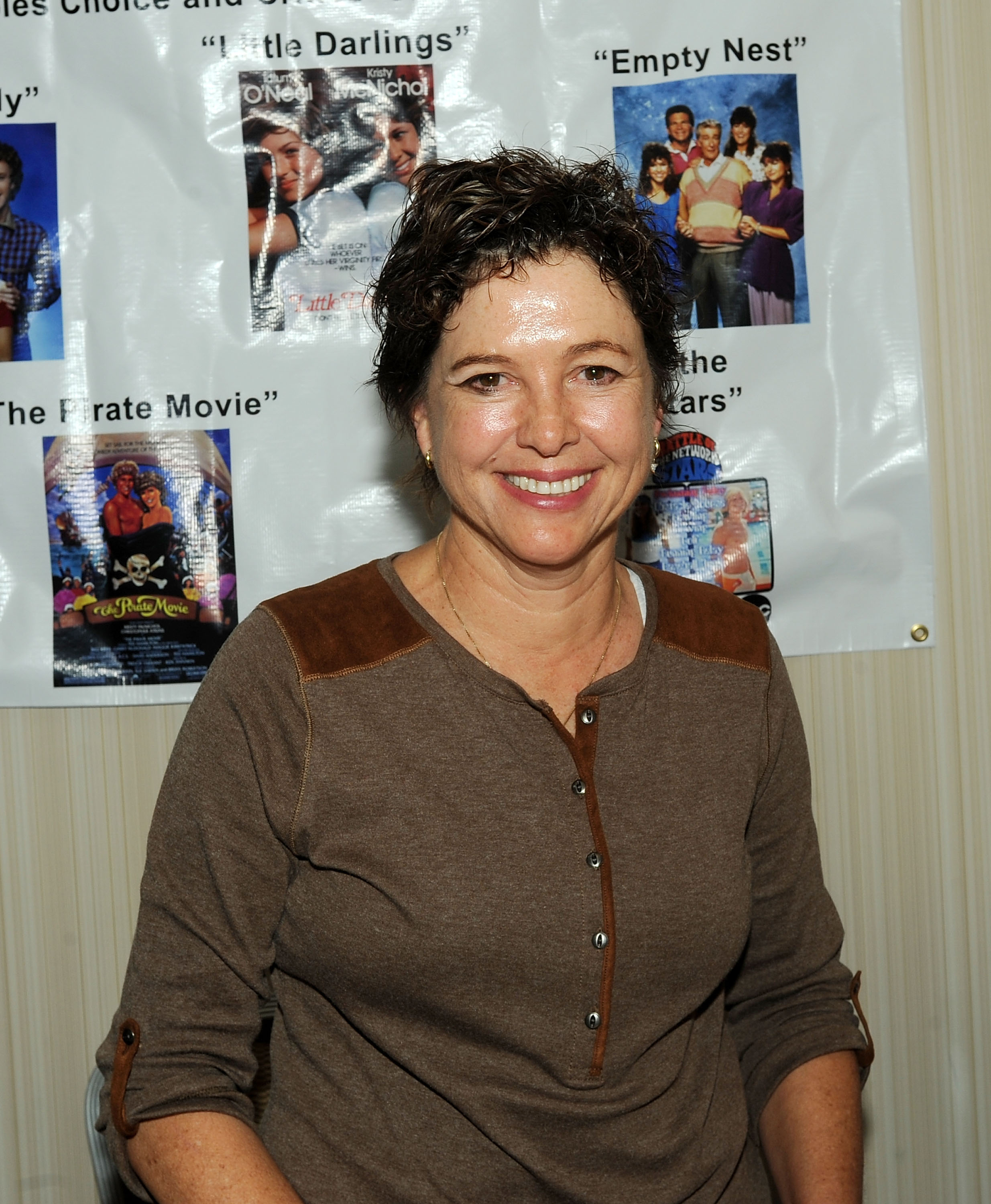 Kristy McNichol eventually came out as a proud member of the LGBTQ+ community. In this photo, she attended Day 1 of the Chiller Theatre Expo at the Sheraton Parsippany Hotel on October 24, 2014, in Parsippany, New Jersey. | Source: Getty Images