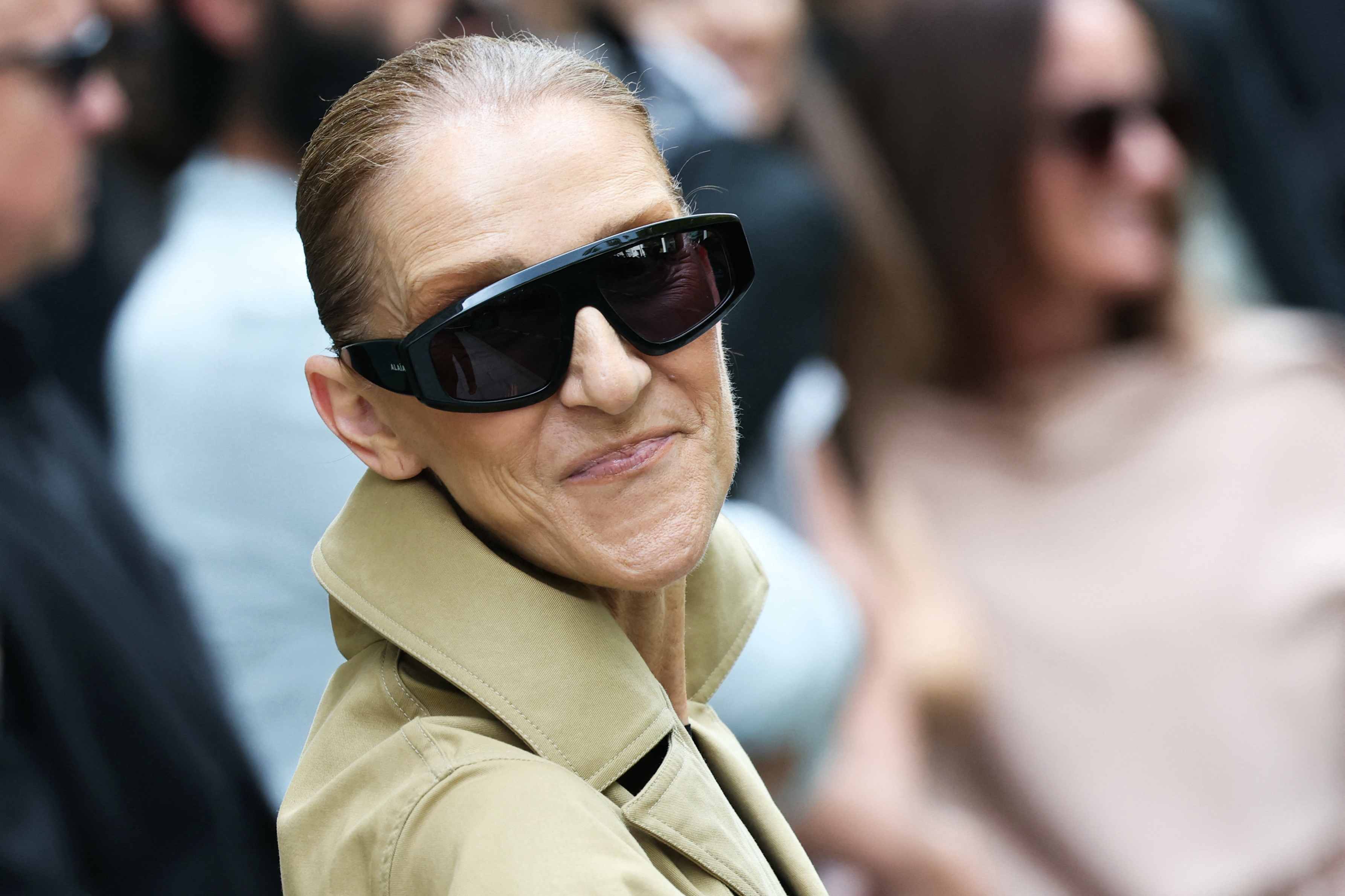 Céline Dion arrives at a Paris hotel on August 28, 2026, ahead of her series of concerts in the French capital. The outing came before her return to the stage in Paris after six years away from live concerts. | Source: Getty Images