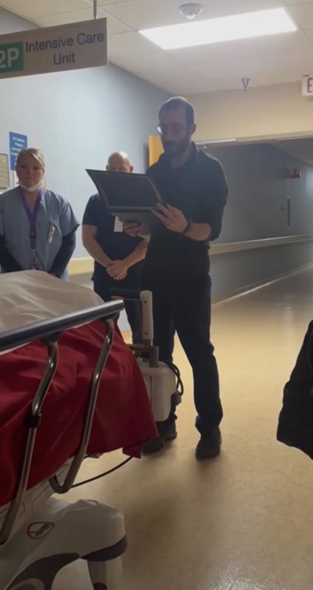 Alex Pretti working in a hospital, from a post dated January 24, 2026 | Source: Facebook/Fight for a Union