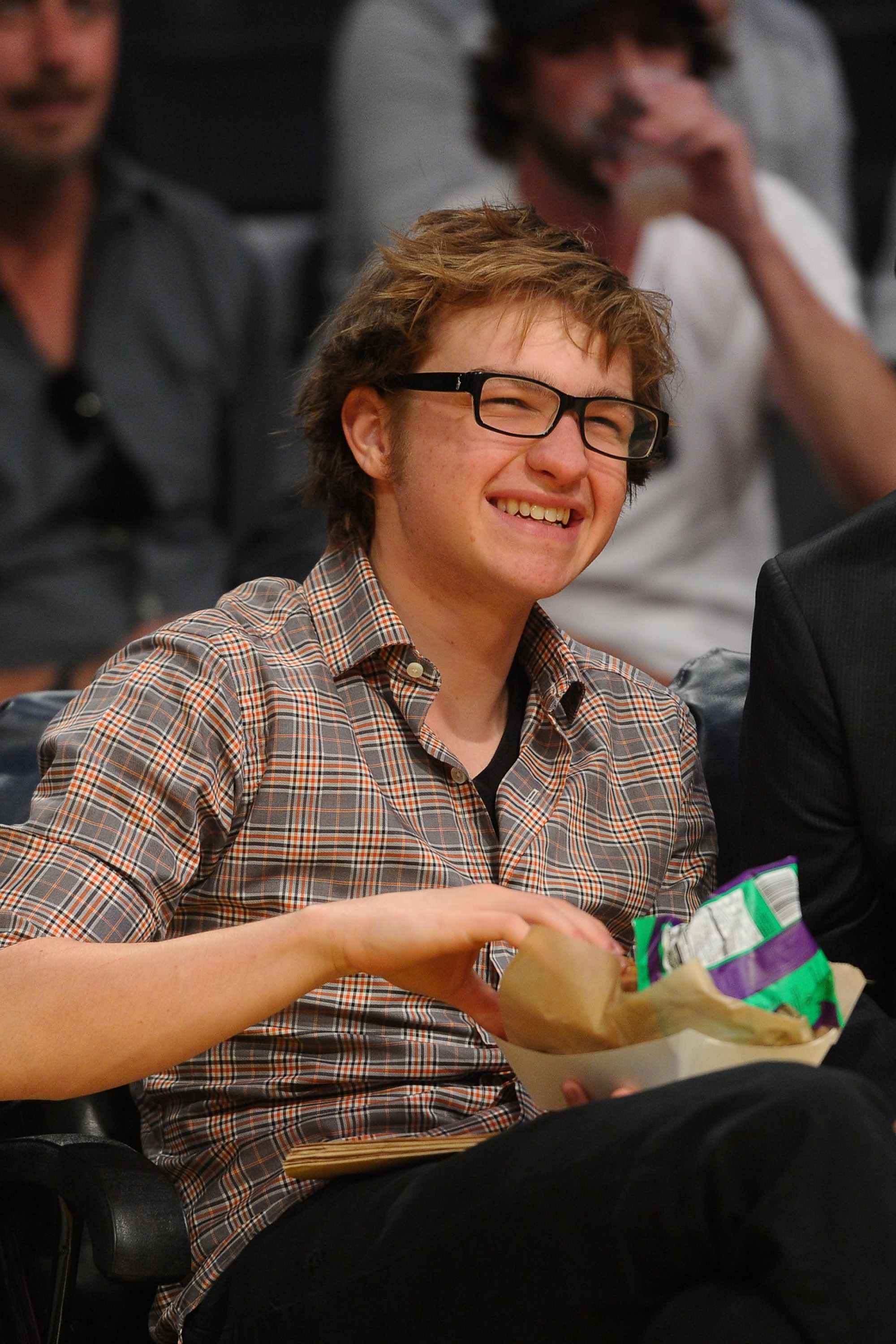 The actor at a basketball game in Los Angeles in 2011 | Source: Getty Images