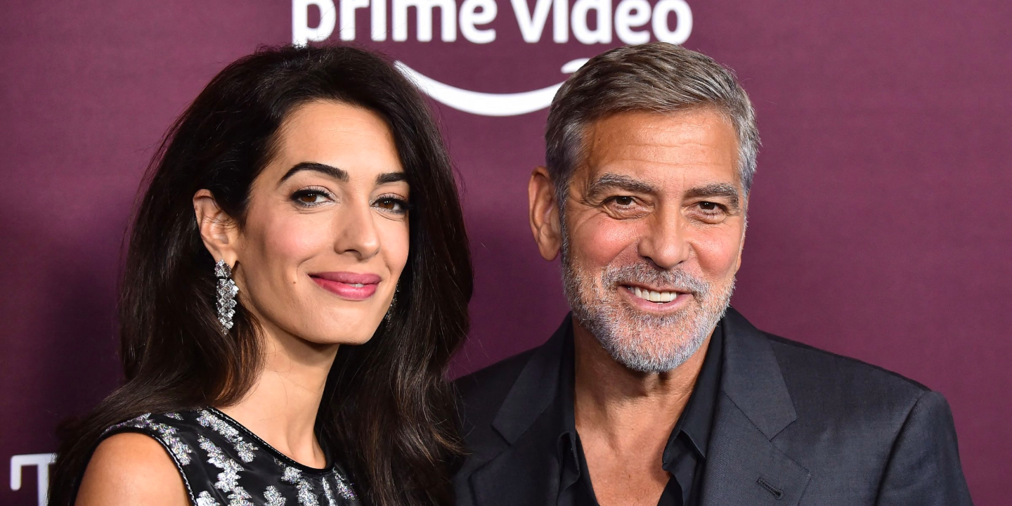 Amal and George Clooney. | Source: Getty Images
