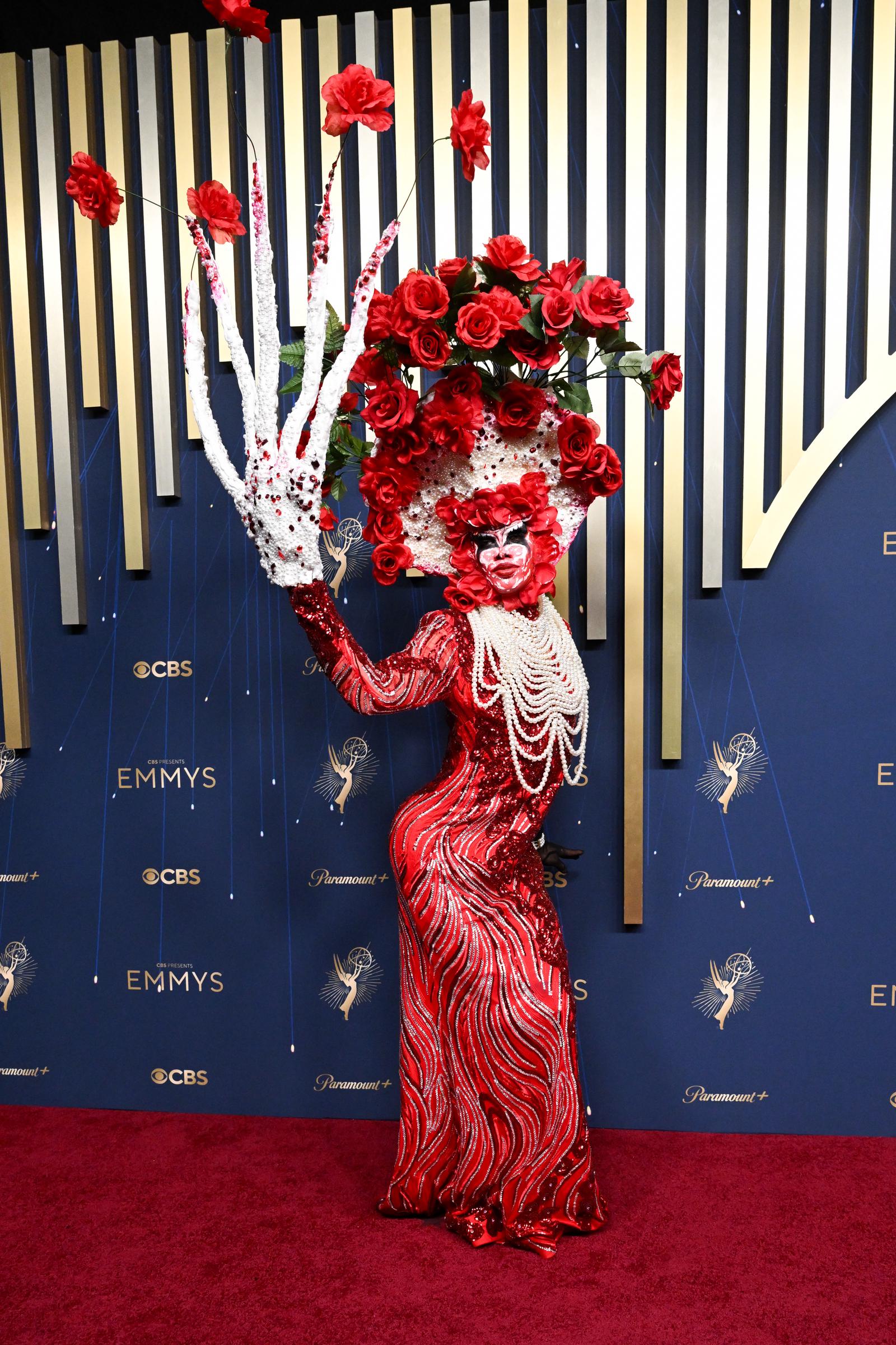 Lucky Starzzz attends the 77th Primetime Emmy Awards at Peacock Theater on September 14, 2025 | Source: Getty Images