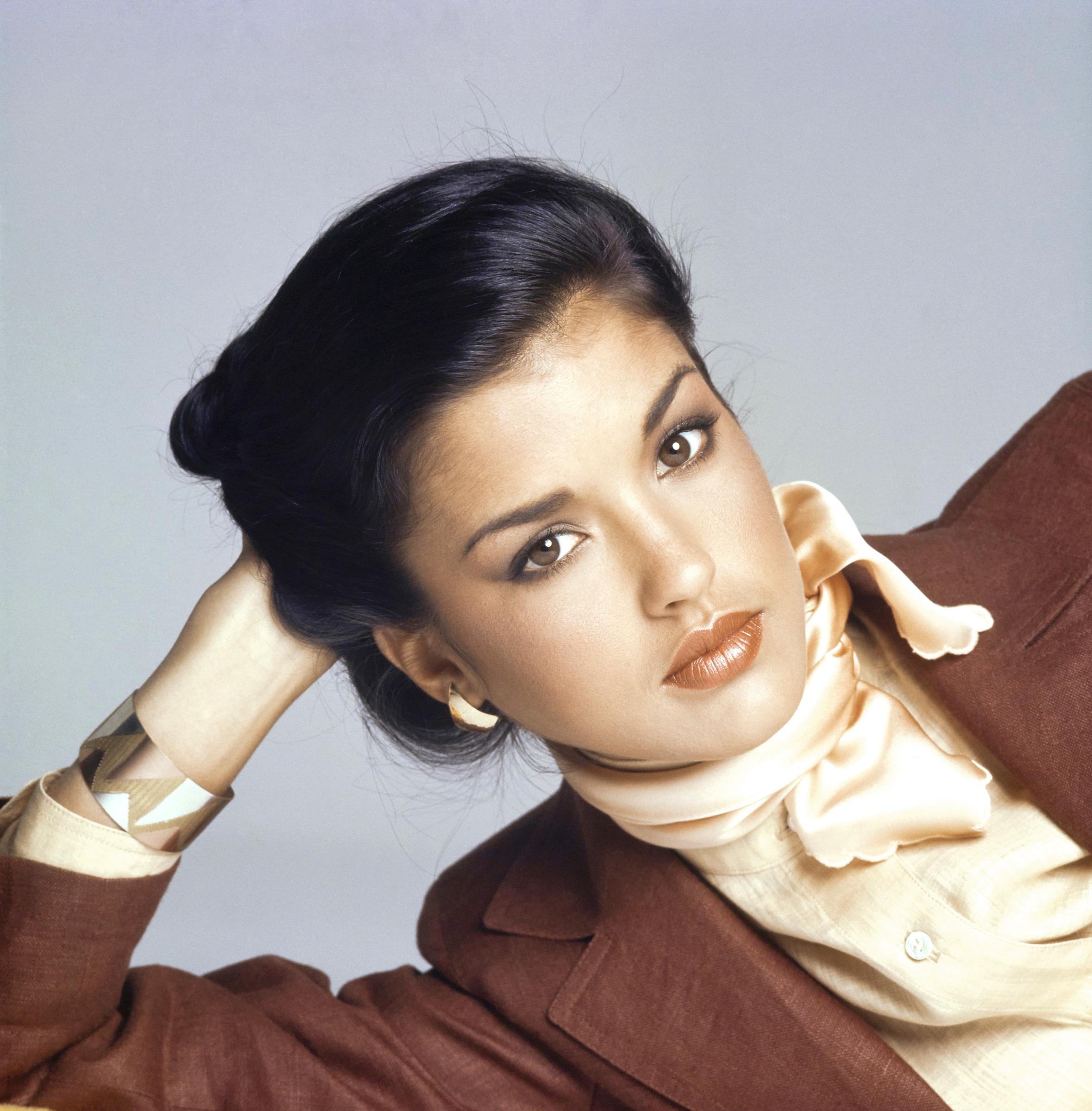 The model and actress poses in May 1977 | Source: Getty Images