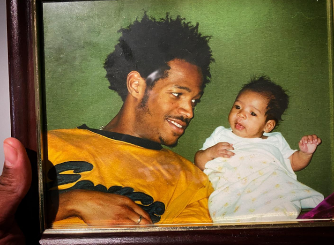 Marlon Wayans and baby Kai Wayans in a throwback post on August 7, 2020 | Source: Instagram/marlonwayans
