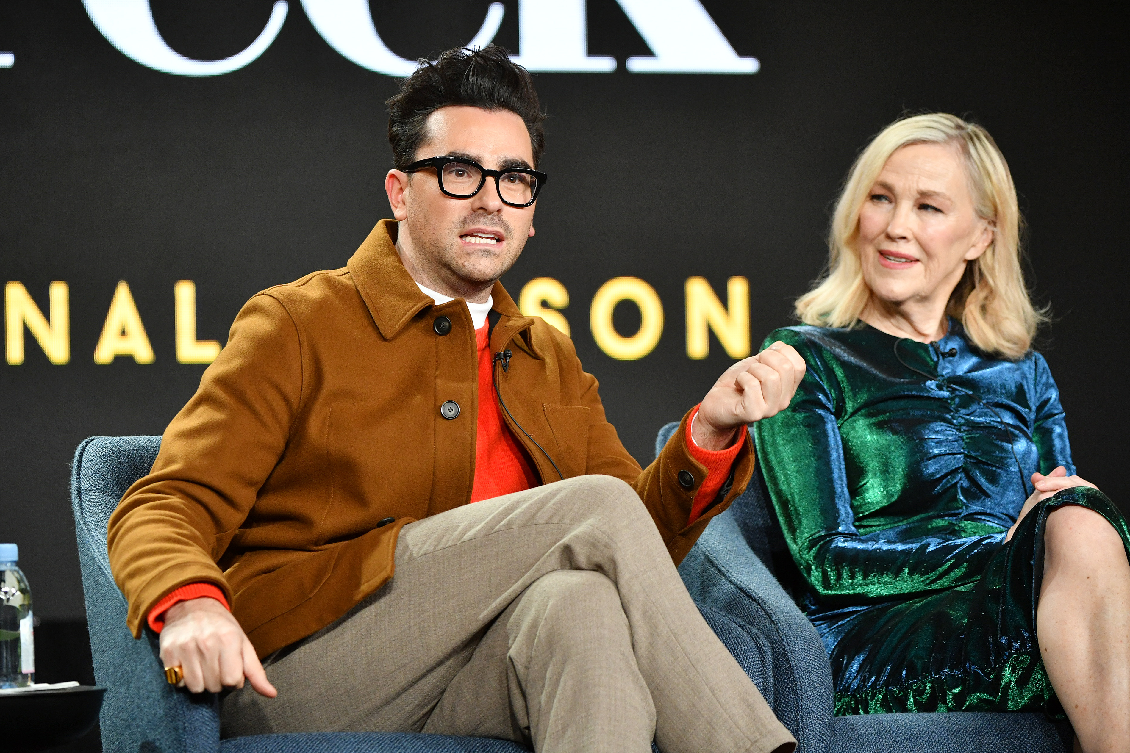 Dan Levy said one of the biggest lessons O'Hara taught him was to "always say yes" to her instincts, no matter how unconventional they first appeared. He believed her bold creative choices consistently made the story better. | Source: Getty Images