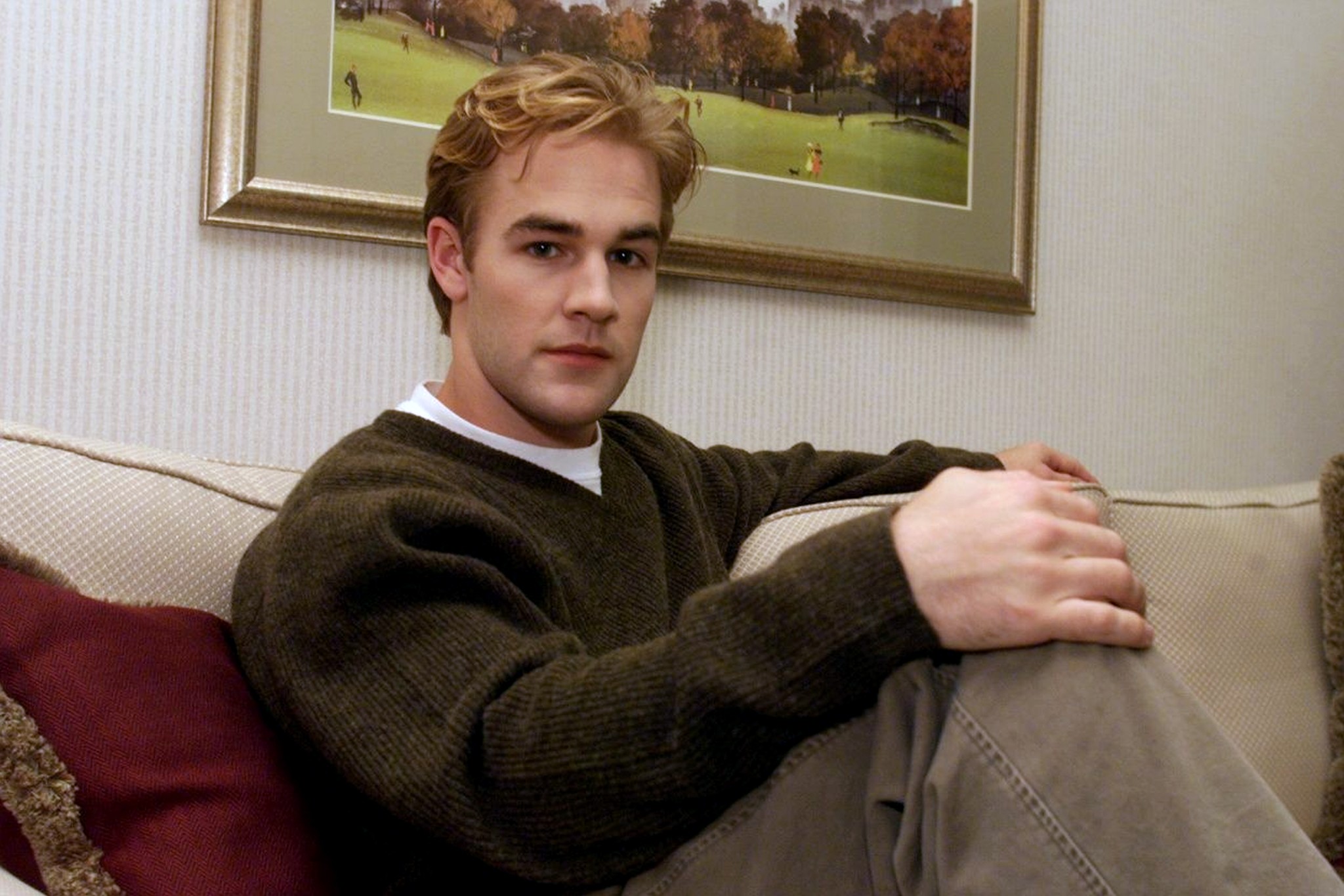 James Van Der Beek, star of the TV series, "Dawson's Creek." | Source: Getty Images