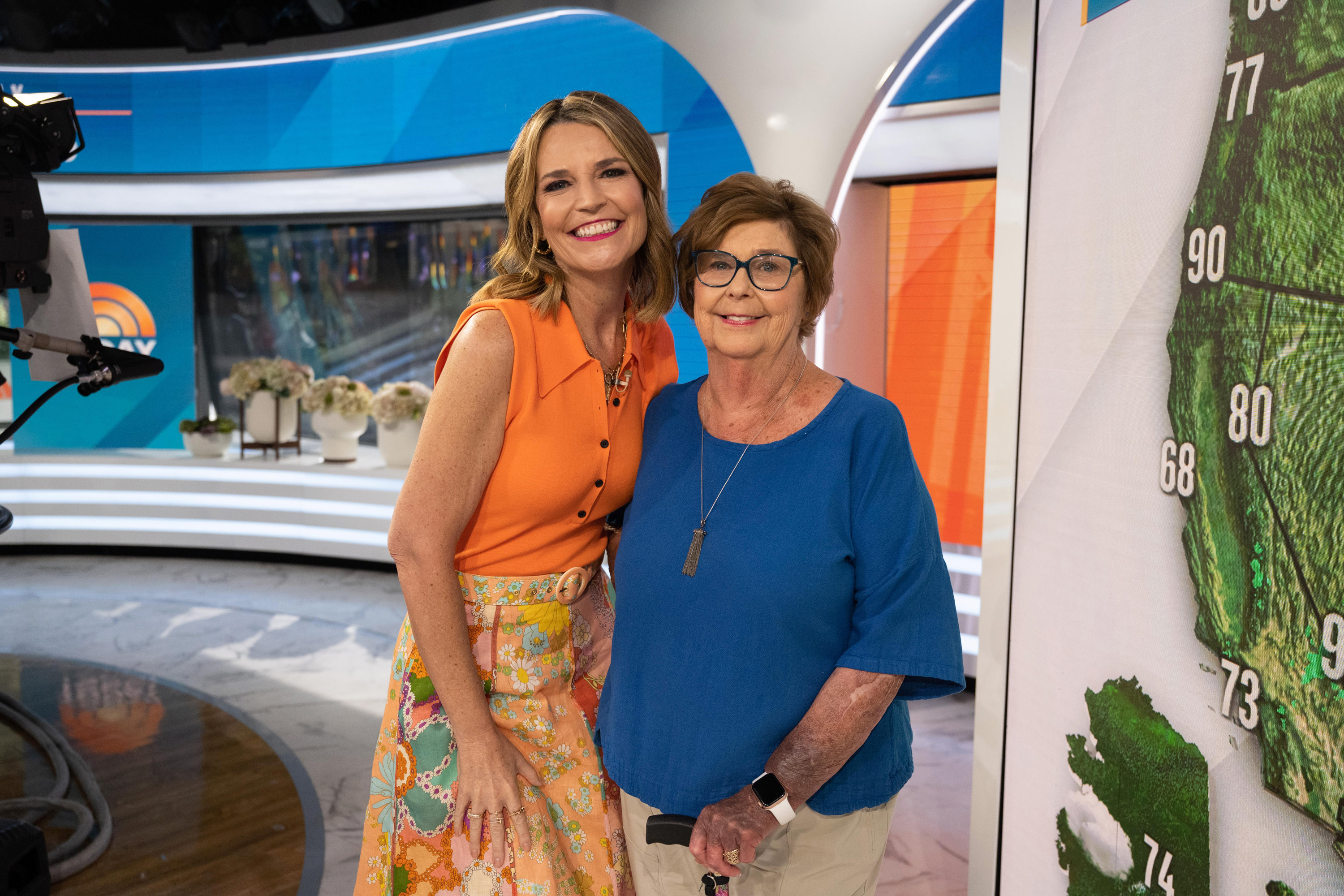 Savannah and Nancy Guthrie on NBC's "Today" show on June 15, 2023 | Source: Getty Images