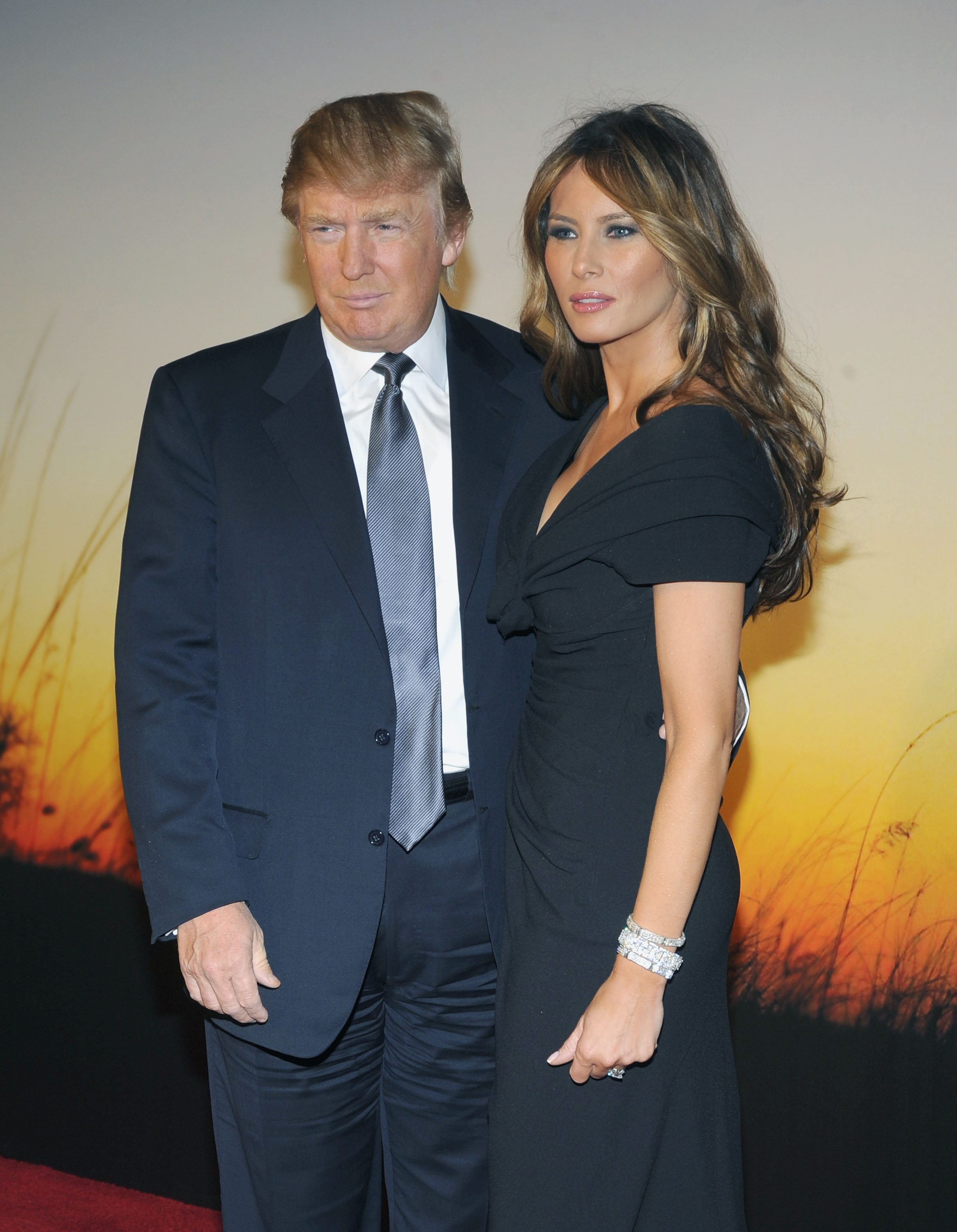 Donald and Melania Trump at the MoMa Film Benefit Gala Honoring Baz Luhrmann in New York City on November 10, 2008. | Source: Getty Images