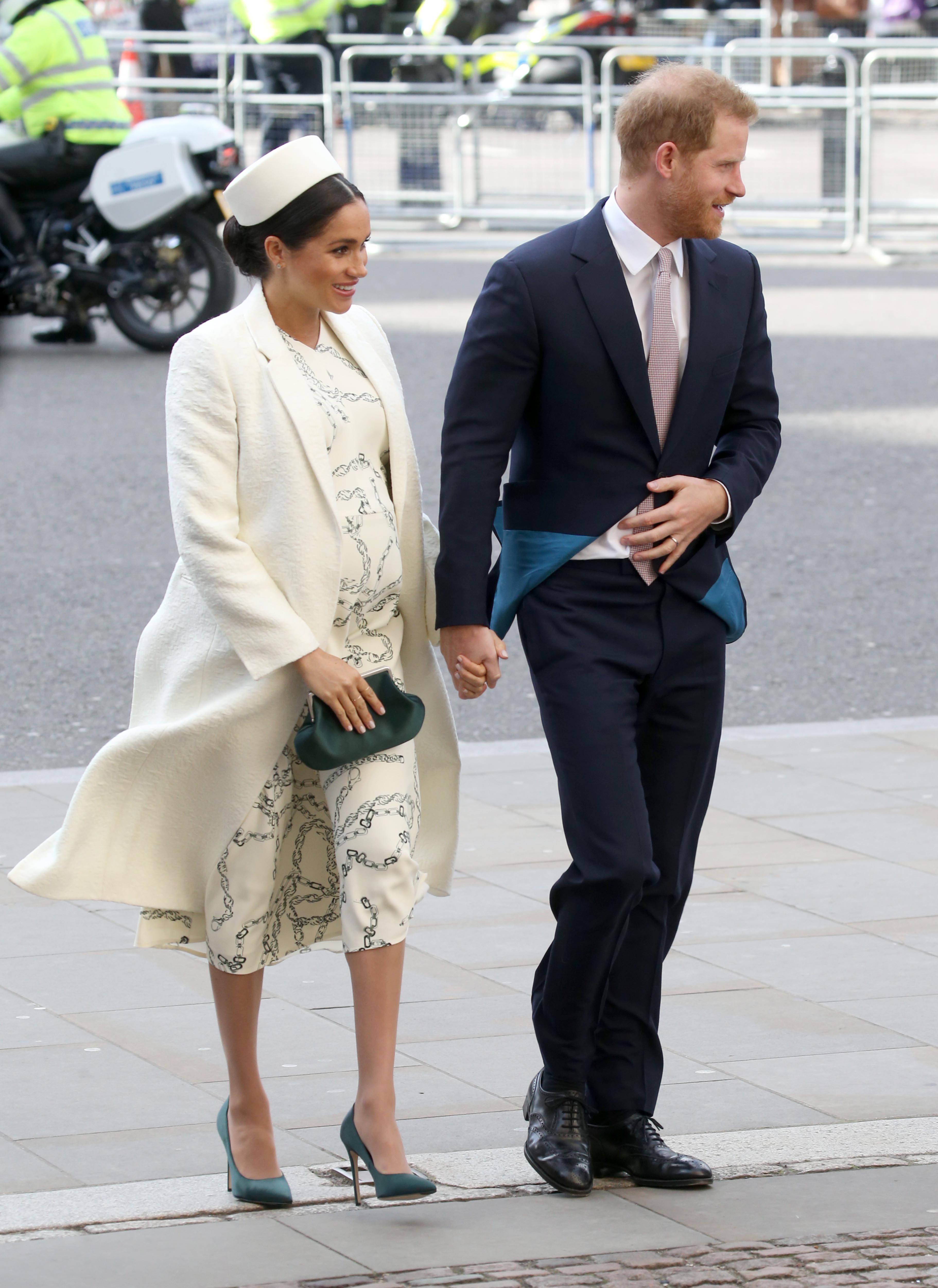 Harry and Meghan attended the Commonwealth Day service at Westminster Abbey on March 9, 2020, one of their final official appearances before ending their roles as senior working royals. | Source: Getty Images