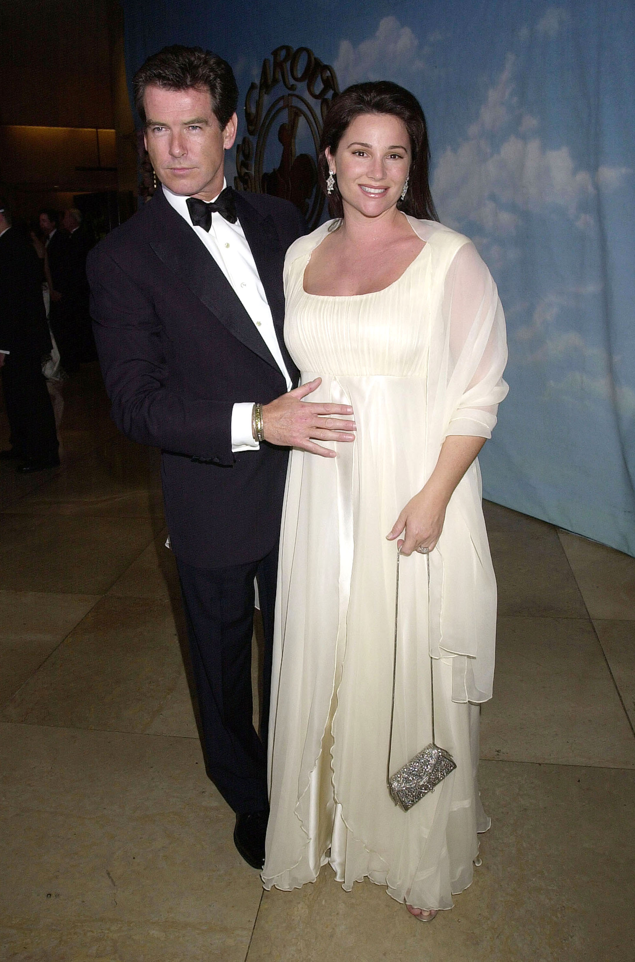 Pierce Brosnan and Keely Shaye Smith pictured at the14th Carousel of Hope Ball on October 28, 2000