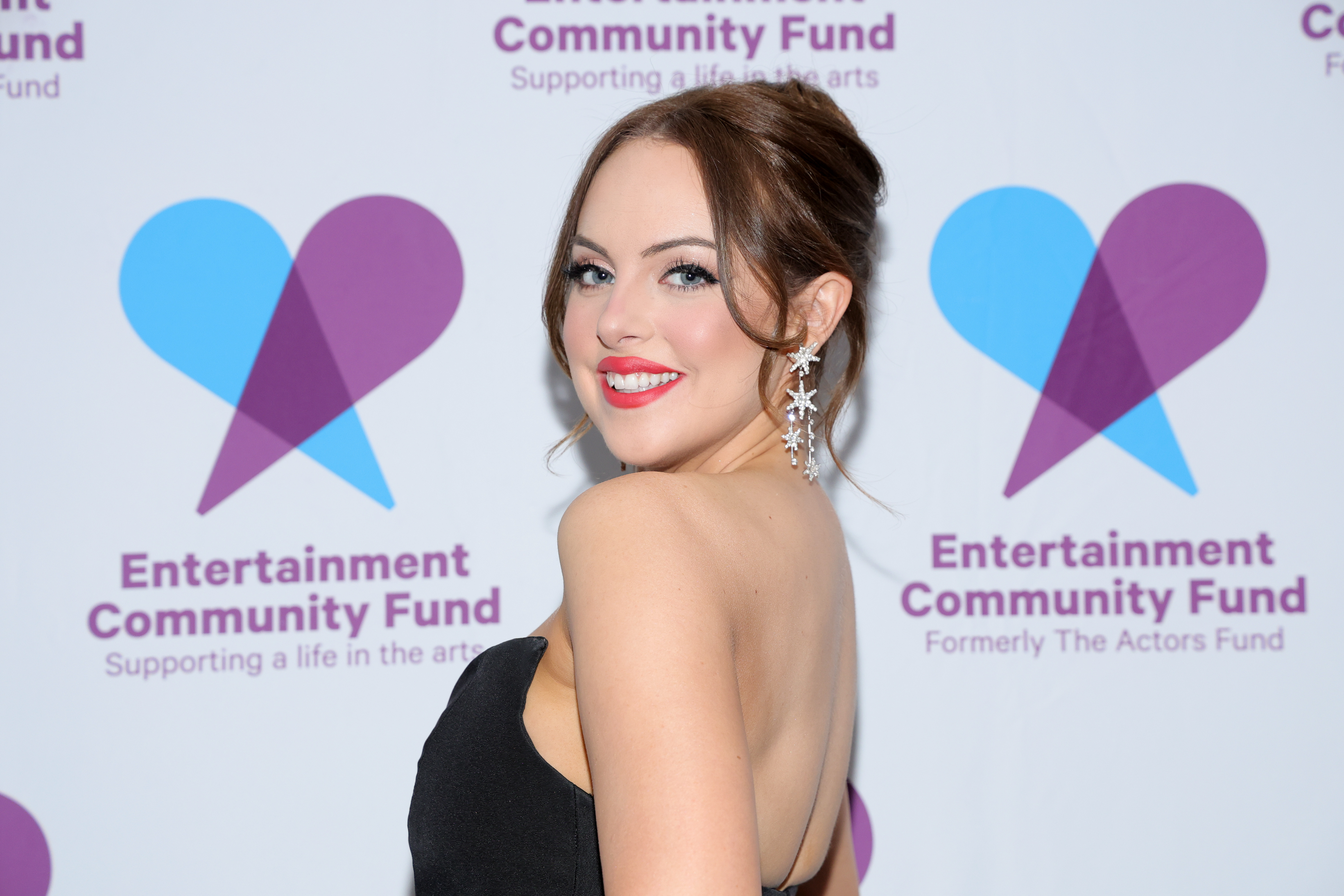 Liz Gillies at the 2024 Entertainment Community Fund Gala at Marriott Marquis Theater on April 8 in New York. | Source: Getty Images