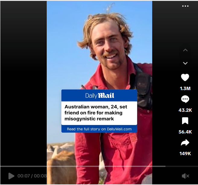 Jake Loader, from a post dated May 22, 2025 | Source: Tiktok/@dailymail