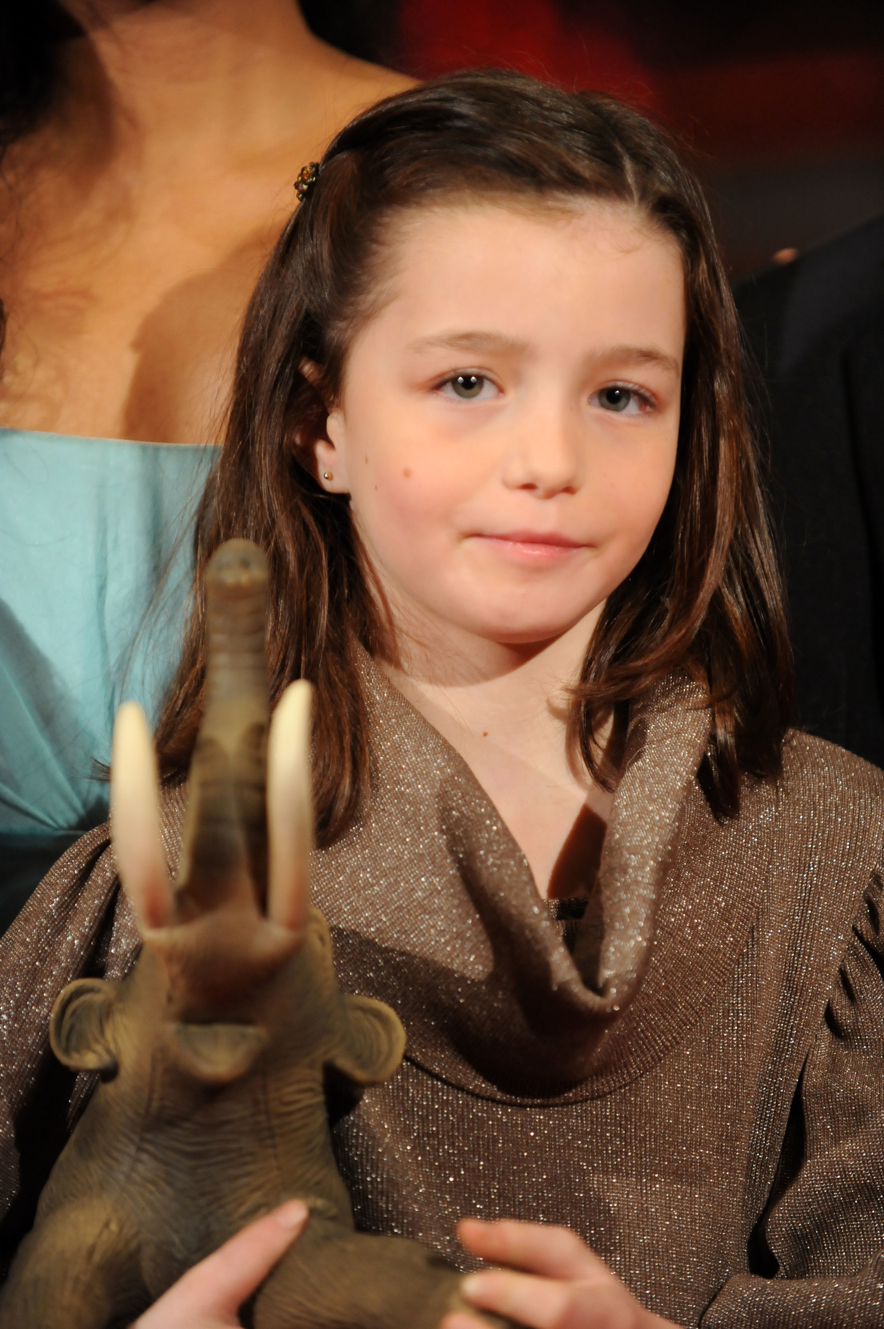 Sophie Nyweide at the premiere of "Mammoth" during the 59th Berlin Film Festival in Germany, 2009. | Source: Getty Images