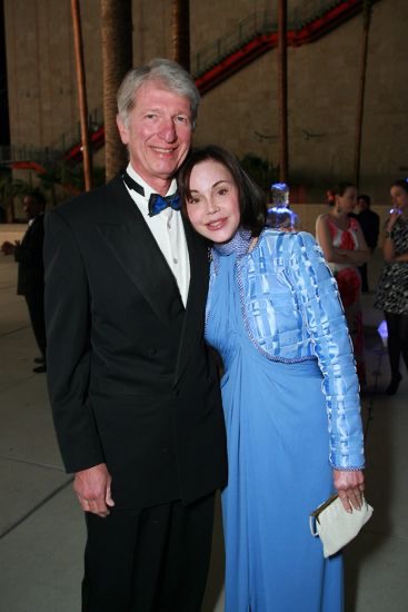 Barbera Thornhill pictured with her former husband, Gary L. Wilson, the former chairman of Northwest Airlines. The couple married in 1992 and moved in influential business and social circles before their marriage ended in divorce proceedings that began in 2008.