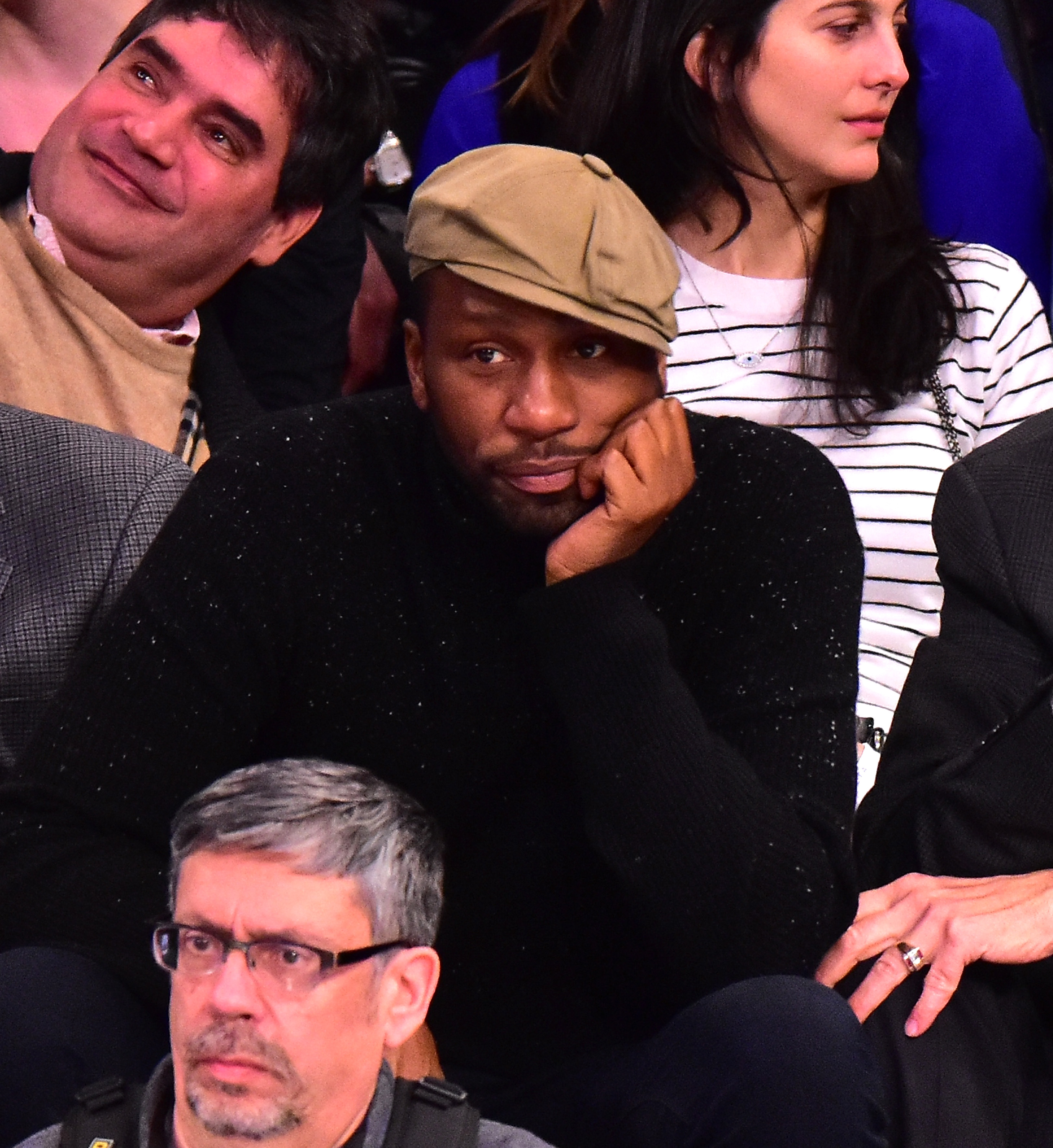 Leon Robinson at a Phoenix Suns vs New York Knicks game in New York City on  January 29, 2016. | Source: Getty Images