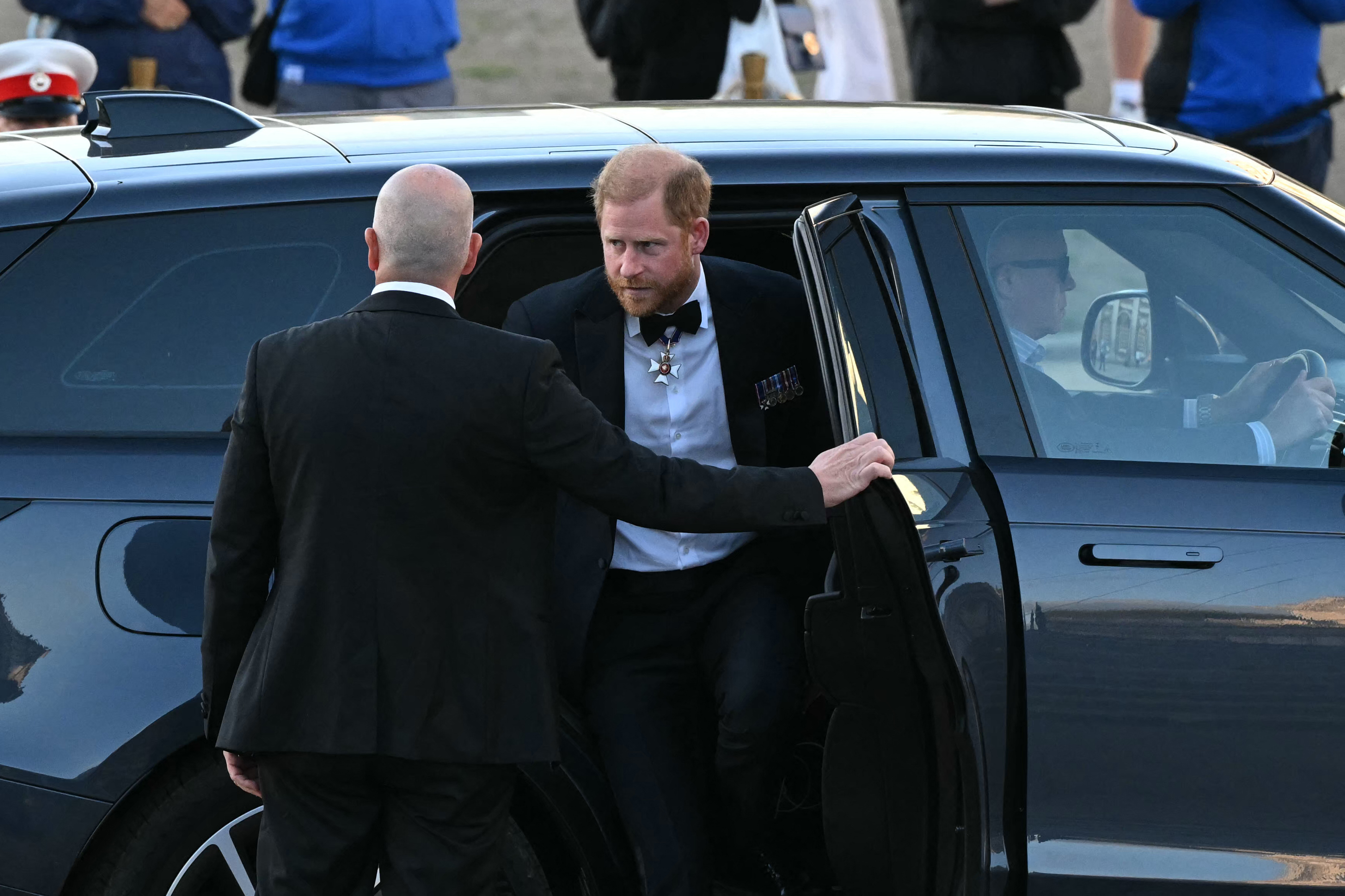 The Duke of Sussex stepped out in Greenwich for the inaugural Invictus Spirit Awards. The appearance marked his first public outing since relocating back to the UK with his family last month. | Source: Getty Images