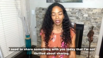 Ananda Lewis disclosing her cancer diagnosis, posted on October 2, 2020. | Source: Instagram/imanandalewis