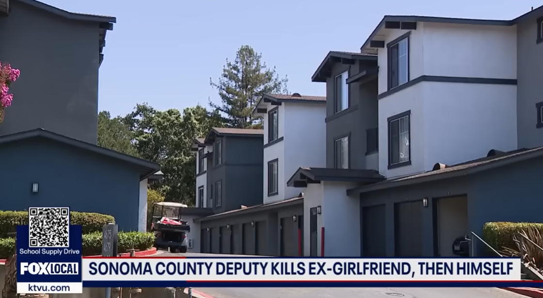 The apartment complex where police responded to a 911 call in Santa Rosa, as posted on August 12, 2025 | Source: YouTube/abc7news