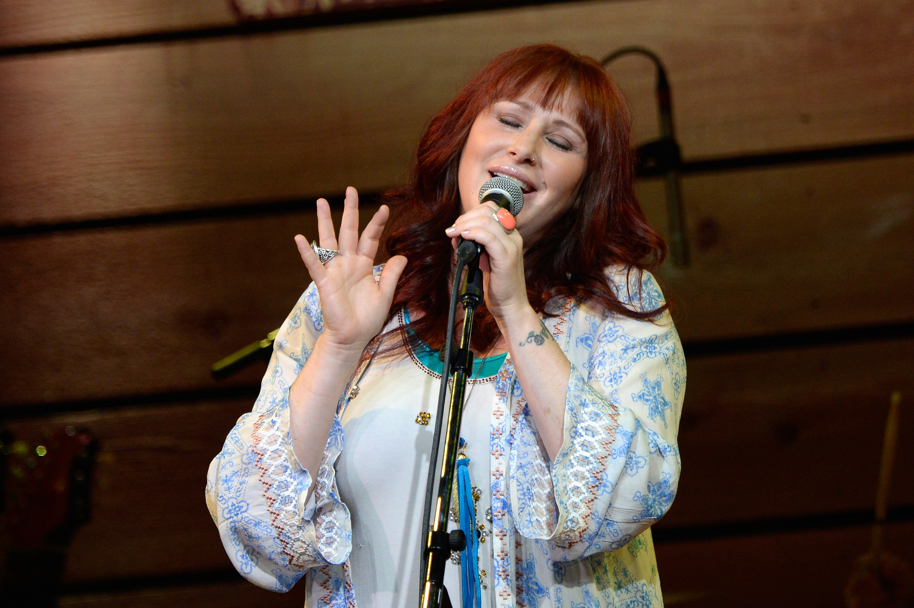 Tiffany has also moved toward a more rock-influenced sound as an adult, putting distance between her current music and the bubblegum-pop image still associated with her teen years. | Source: Getty Images