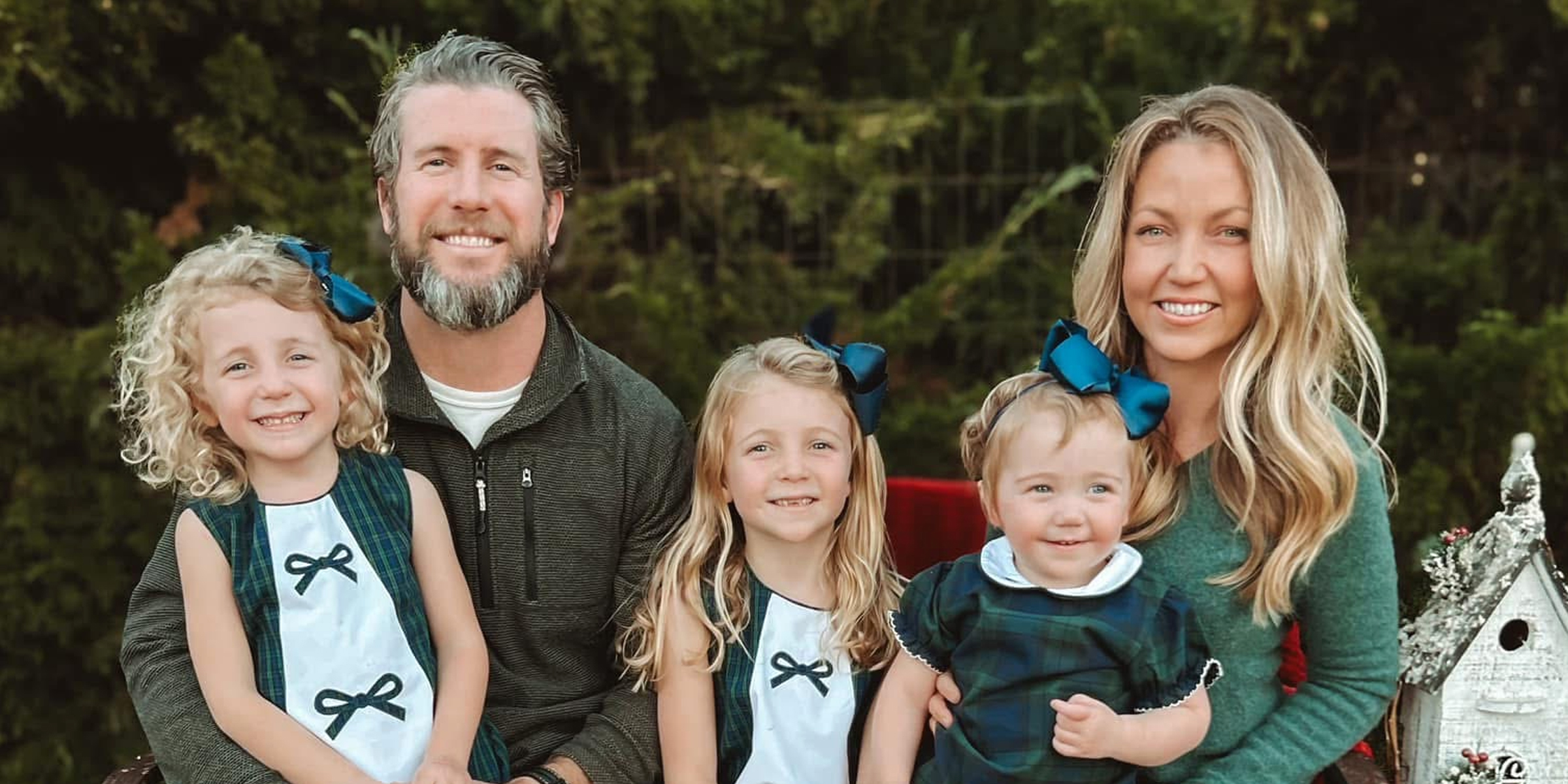 Spencer Loalbo, Kaylee Loalbo, and their three daughters | Source: GoFundMe