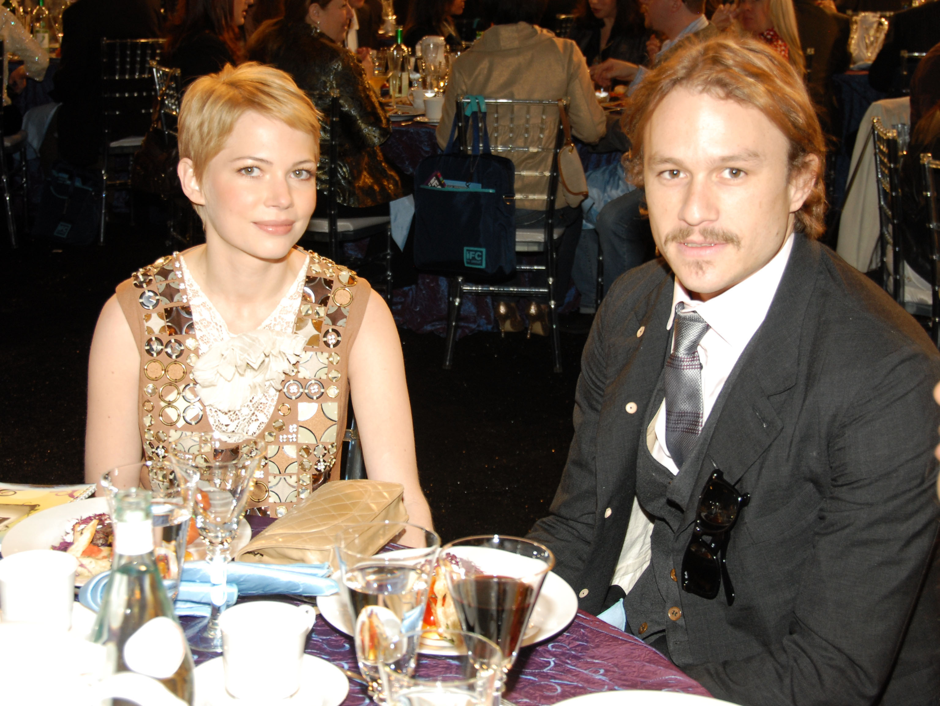 Michelle Williams and Heath Ledger are seen at the Independent's Spirit Awards, on February 24, 2007 | Source: Getty Images