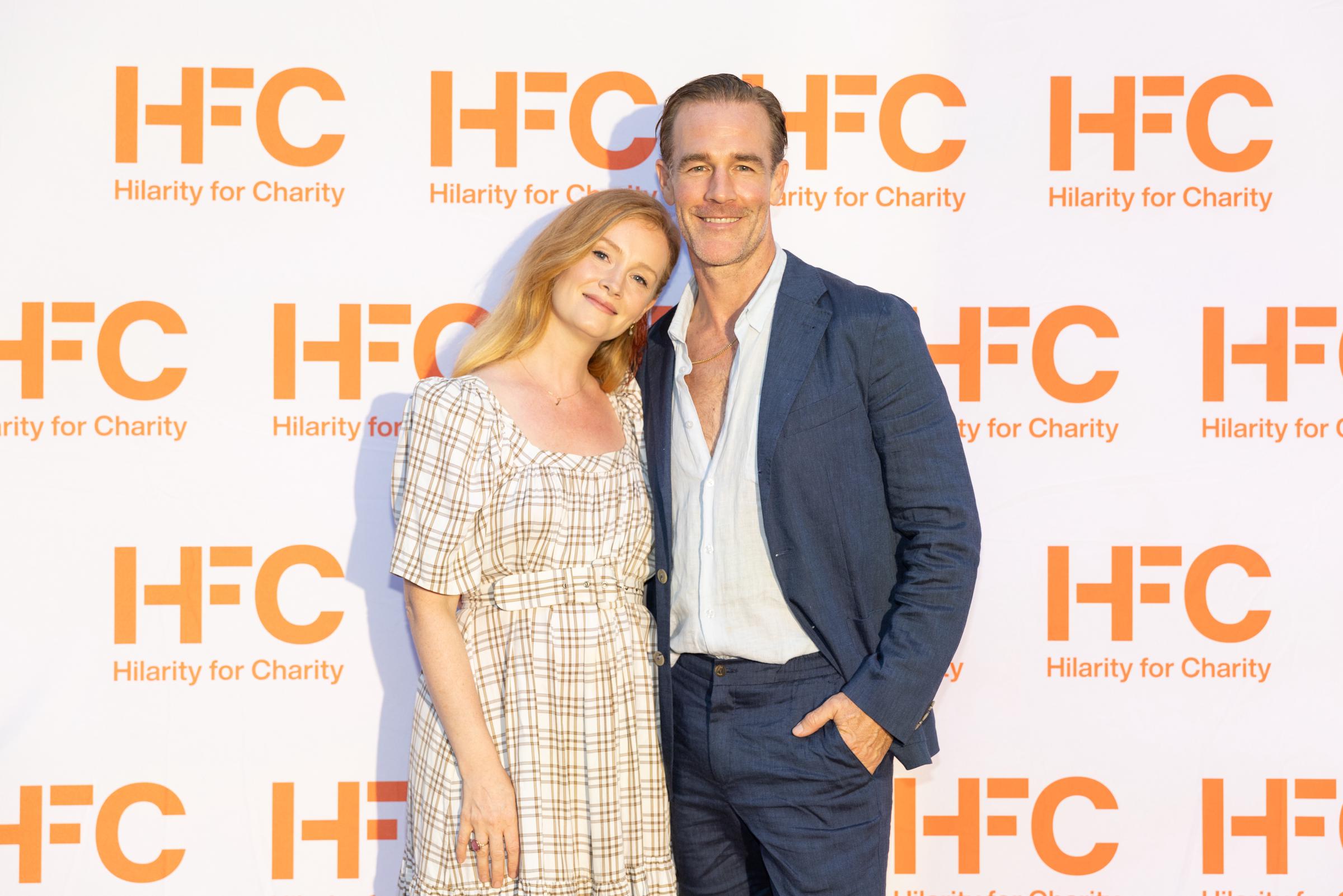 James Van Der Beek and his wife Kimberly attend HFC’s Brain Health Dinner in Austin, Texas on September 30, 2023. | Source: Getty Images