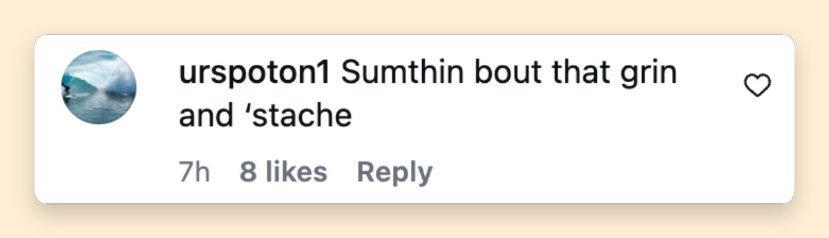 A netizen's comment on Joseph Baena's INBA Iron Gladiator competition photos | Source: Instagram/joebaena