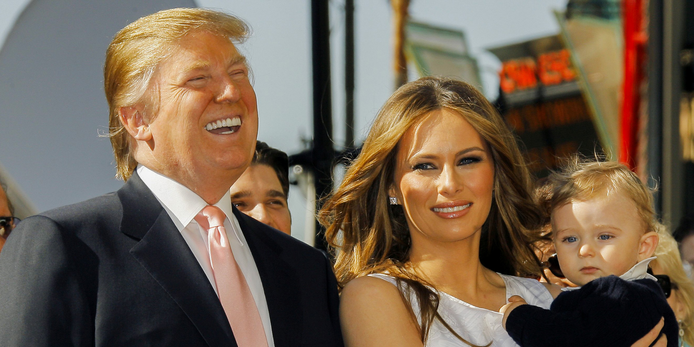 Donald, Melania and Barron Trump | Source: Getty Images