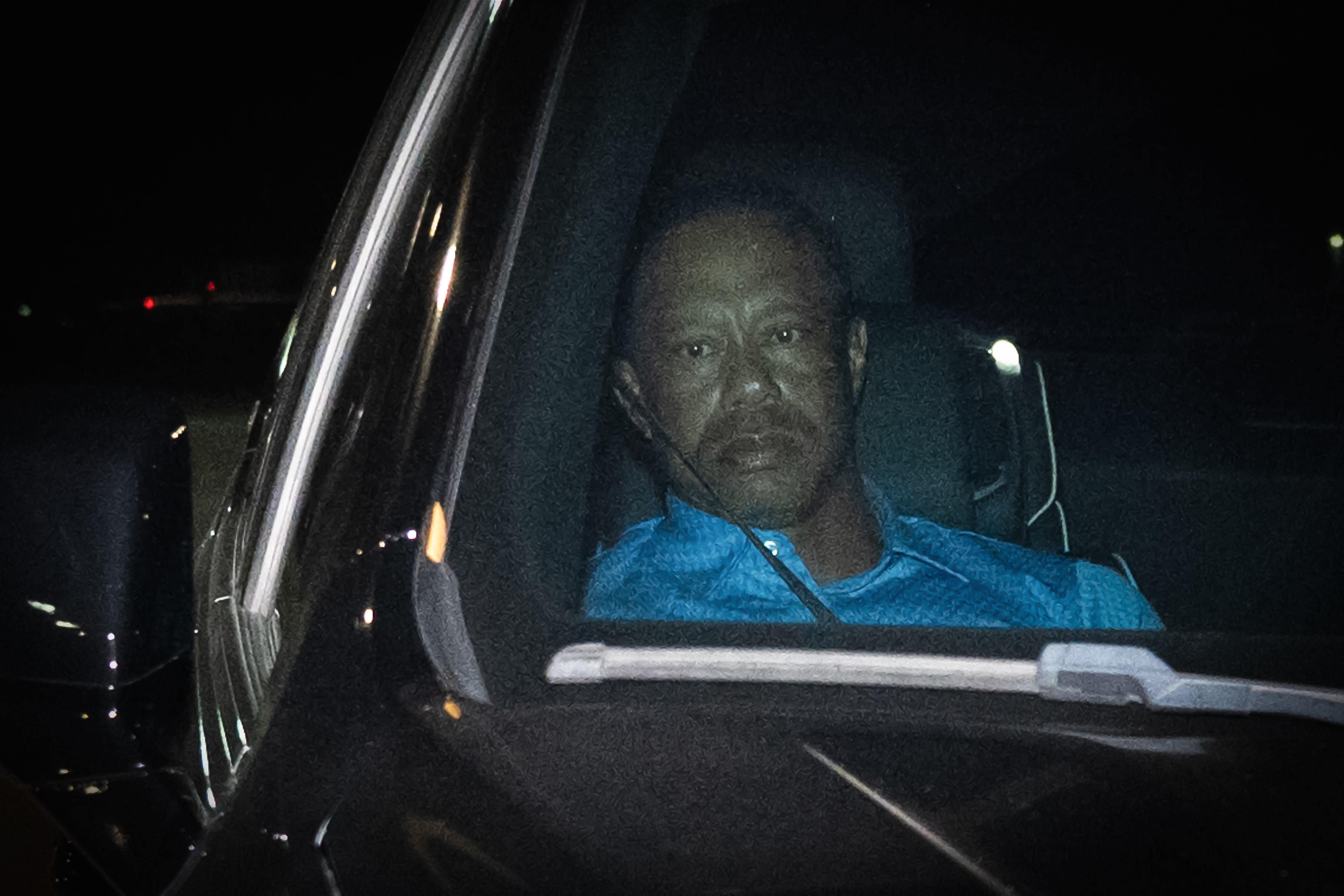 Tiger Woods spotted leaving Martin County Jail after his arrest in Stuart, Florida.