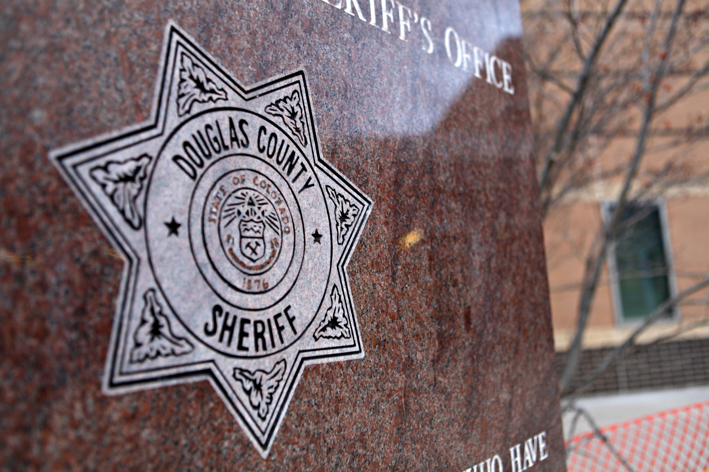 A sign for the Douglas County Sheriff's Office. | Source: Getty Images
