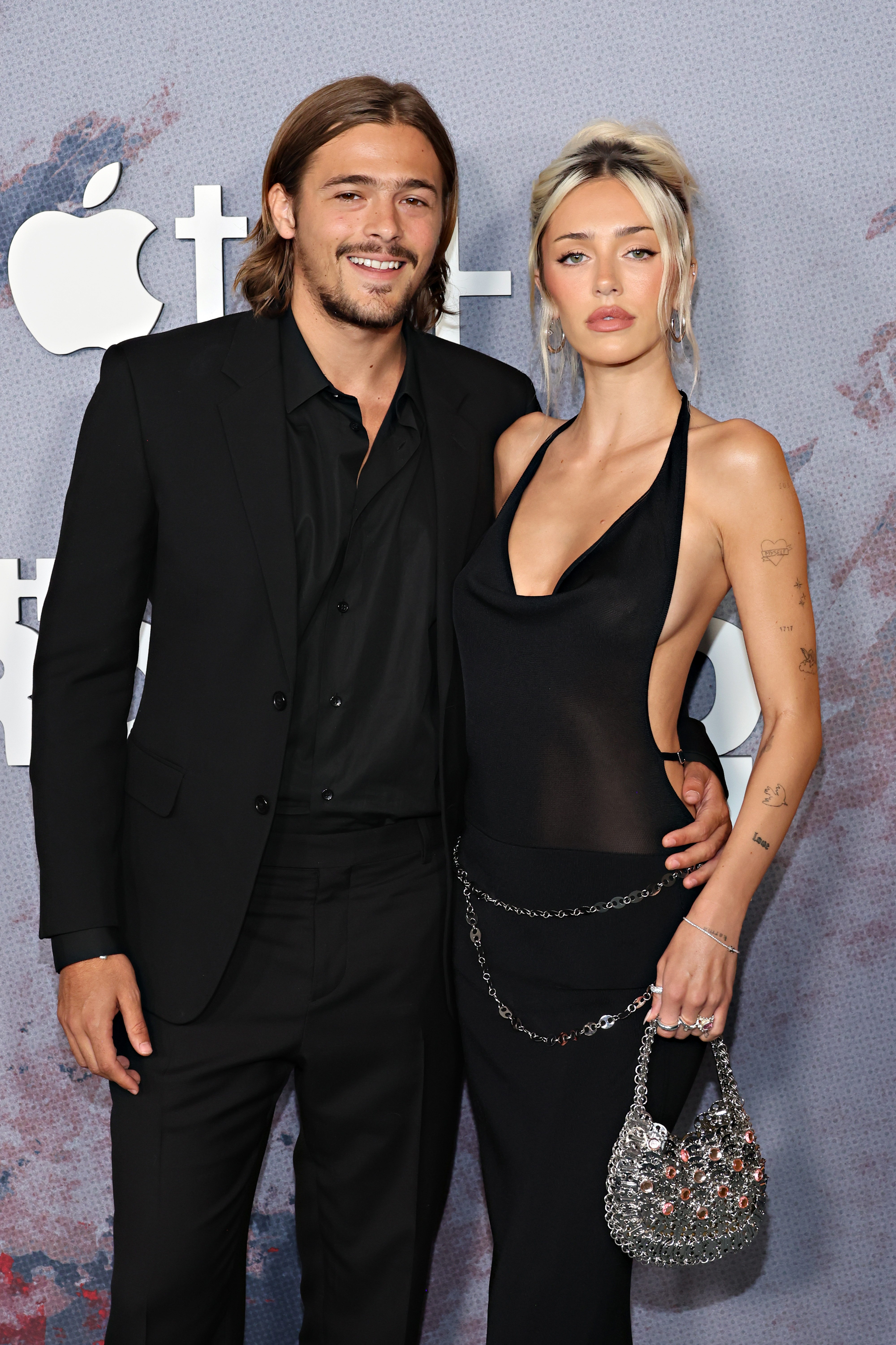 Henry Eikenberry and Delilah Belle Hamlin attend Apple TV+'s "The Crowded Room" New York premiere at Museum of Modern Art on June 1, 2023, in New York City | Source: Getty Images