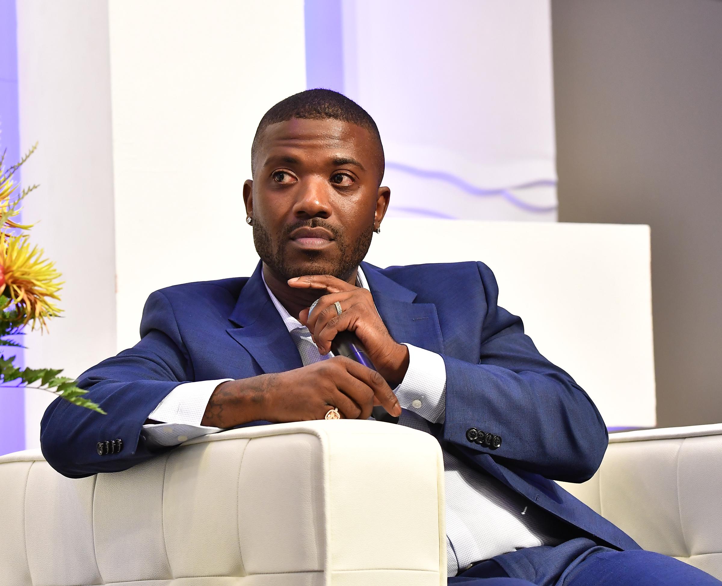 Ray J speaks during the Rolling Out Ride Conference in Atlanta on September 28, 2018 | Source: Getty Images