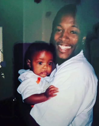 A nostalgic photo showing Flex Alexander with his son, posted on September 29, 2024. | Source: Instagram/flexaforeal