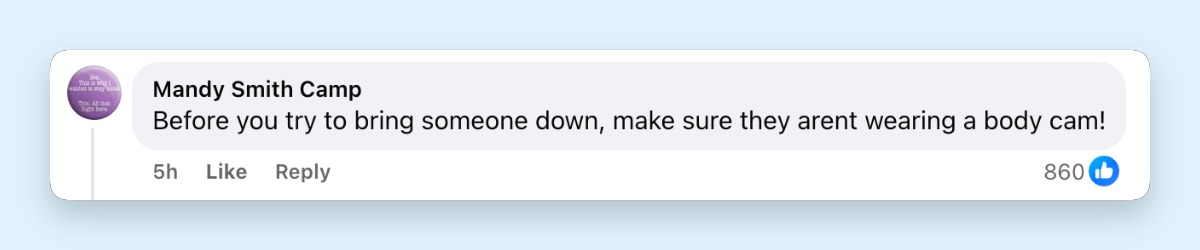 A netizen comment dated March 25, 2026. | Source: Facebook/EntertainmentTonight