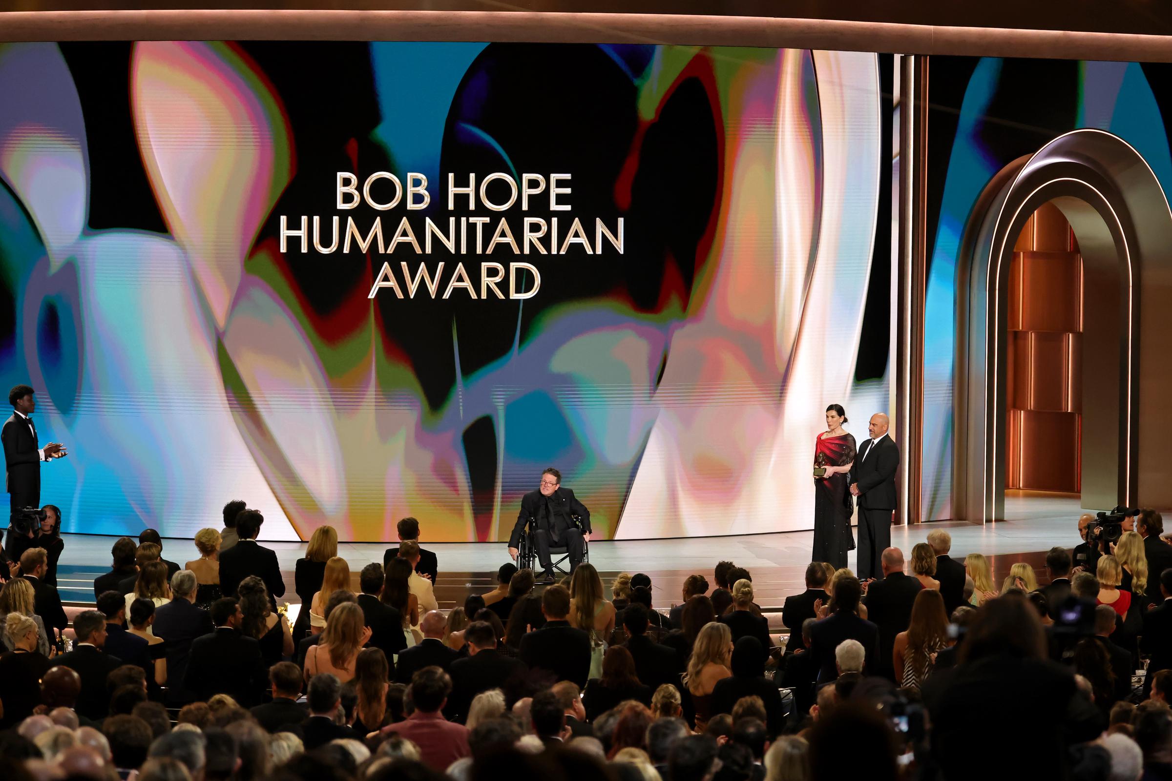 Fox used his acceptance speech to thank his wife Tracy Pollan and their children for their sacrifices, patience, and love. He also spoke candidly about once fearing that revealing his Parkinson's diagnosis could change how audiences saw him.