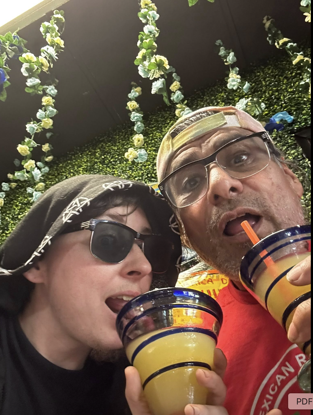 Jonathan Joss and his husband Tristan Kern de Gonzales are seen together in a photo dated June 2, 2025 | Source: Facebook/Tristan Kern de Gonzales