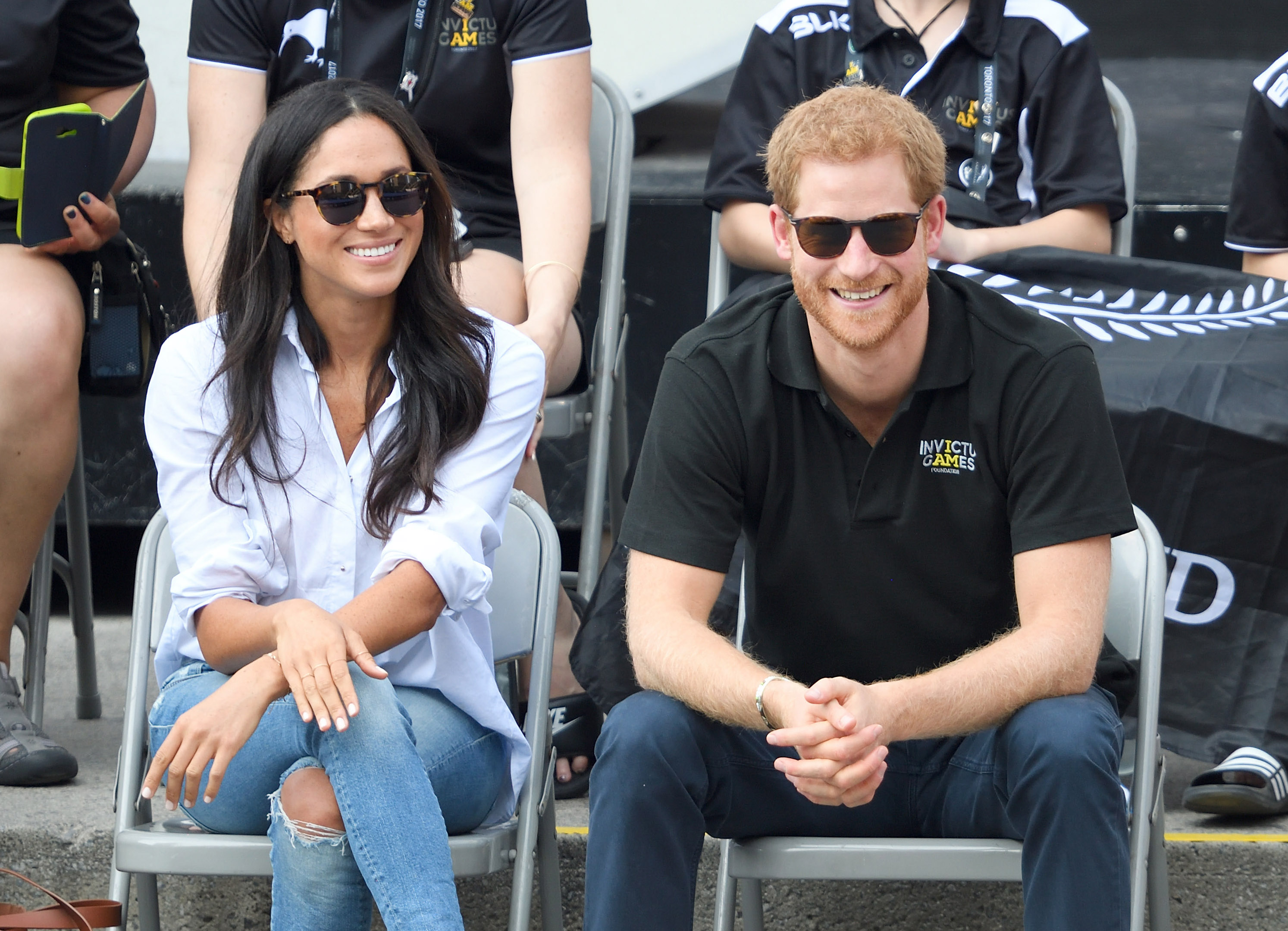 Harry and Meghan attended wheelchair tennis during the 2017 Invictus Games in Toronto, one of their earliest public appearances together before announcing their engagement. | Source: Getty Images