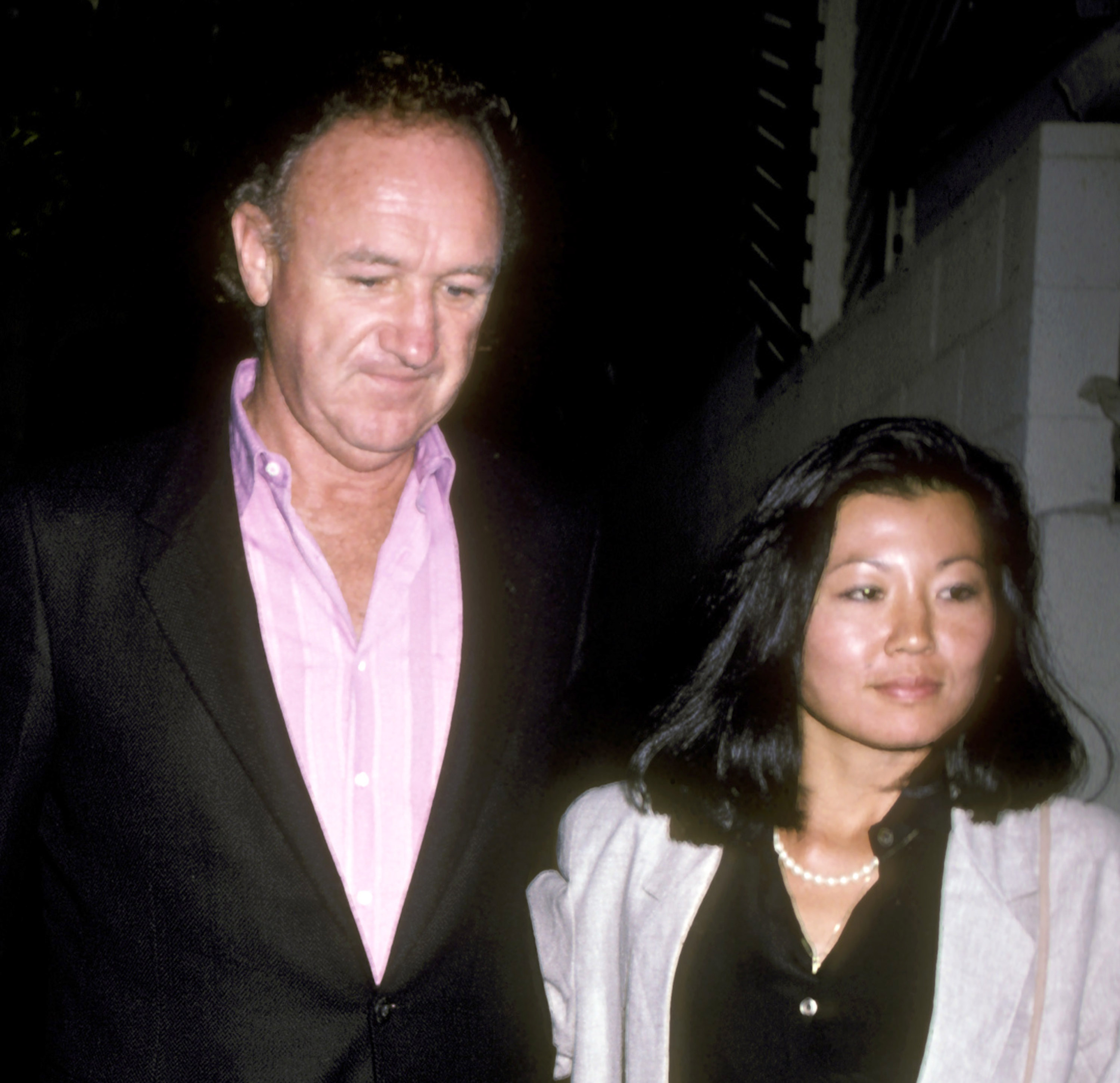 Gene Hackman and Betsy Arakawa spotted out in West Hollywood, California on September 5, 1986. | Source: Getty Images