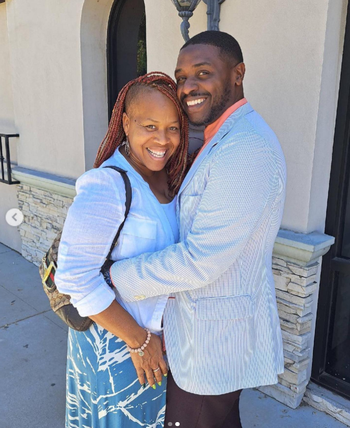 Tina Campbell and Teddy Campbell embracing in a heartfelt photo celebrating love, faith, and perseverance through life’s challenges. | Source: Instagram/teddyandtina