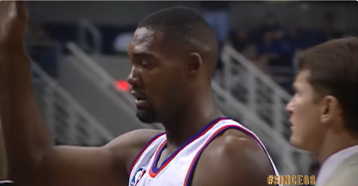 Rodney Rogers during his career days as a basketball player, as seen from a video post dated July 19, 2018. | Source: YouTube/PhoenixSuns