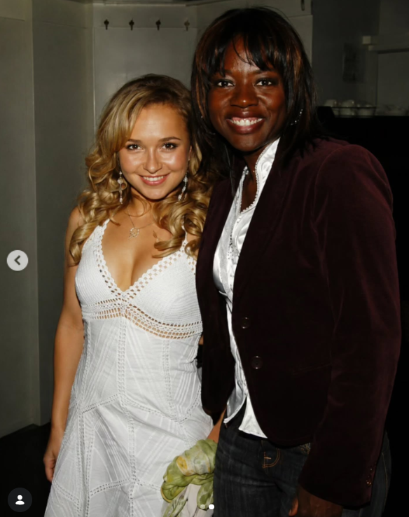 Viola Davis shared a photo with Hayden Panettiere while paying tribute to her talent, strength and lasting legacy. | Source: Instagram/violadavis