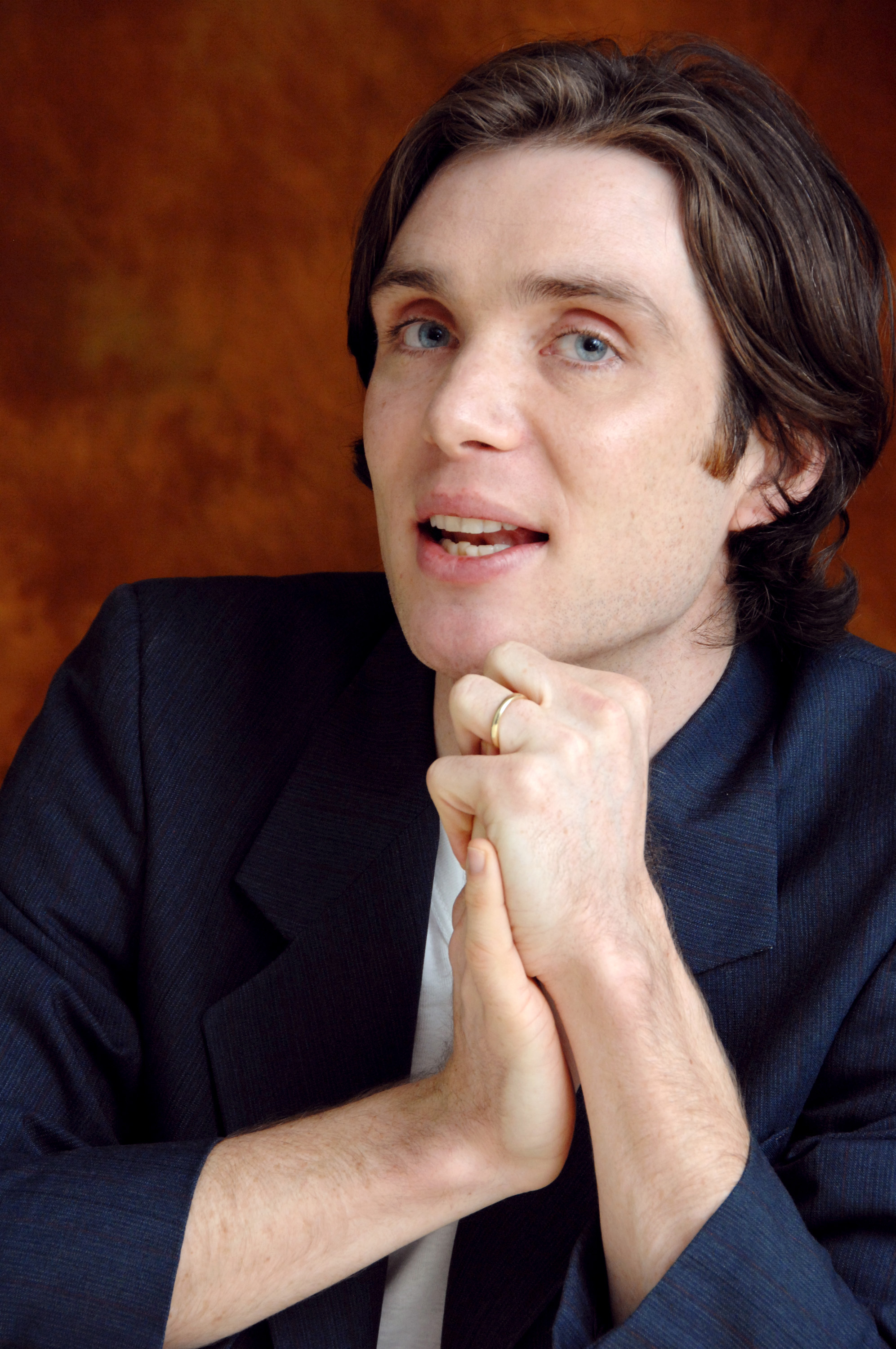 Cillian Murphy attended the "Sunshine" press conference at Casa del Mar in Santa Monica, California, on February 28, 2007, as he promoted the science fiction thriller directed by Danny Boyle. The actor appeared relaxed during the event, where he spoke with members of the media while helping introduce the highly anticipated film ahead of its theatrical release.